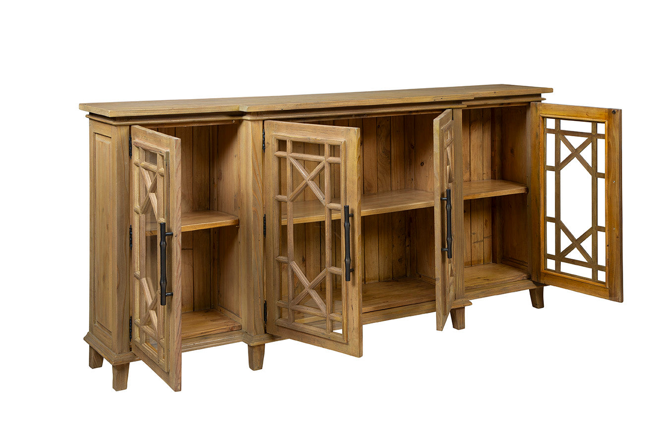 Chengdu Carved Wood Sideboard