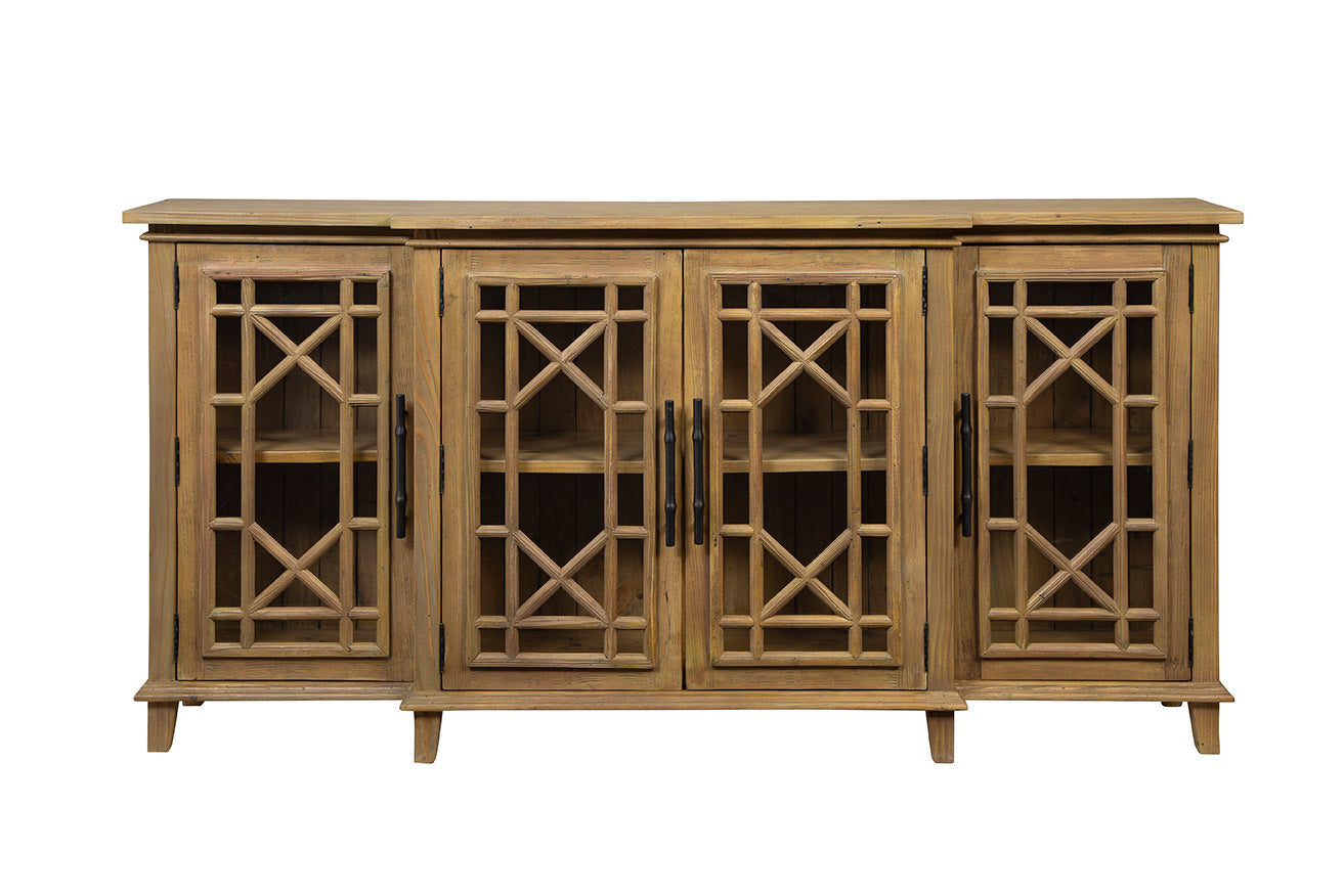 Chengdu Carved Wood Sideboard