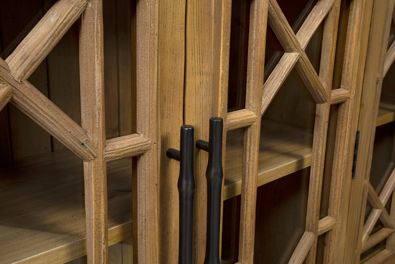 Chengdu Carved Wood Sideboard