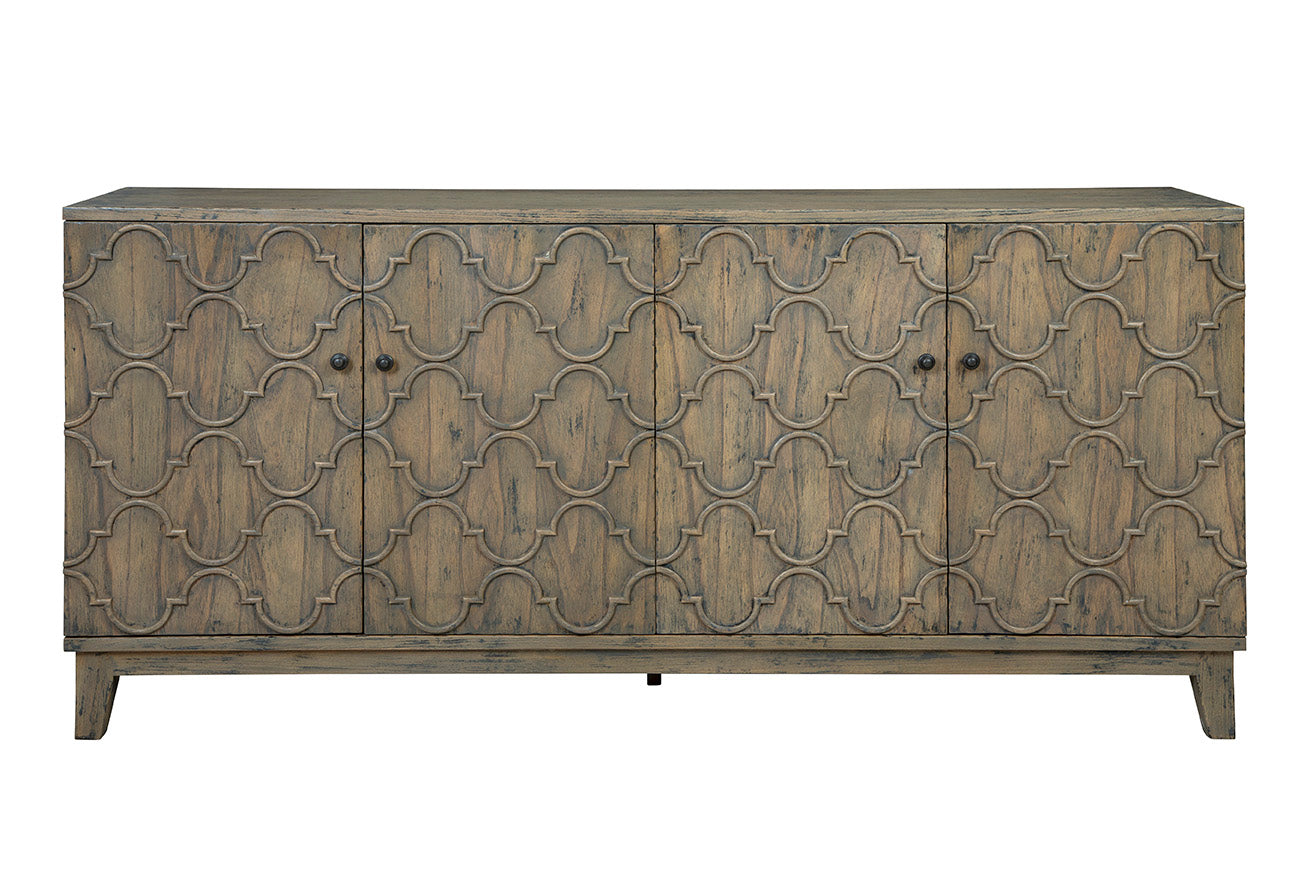 Braxton Carved Wood Sideboard