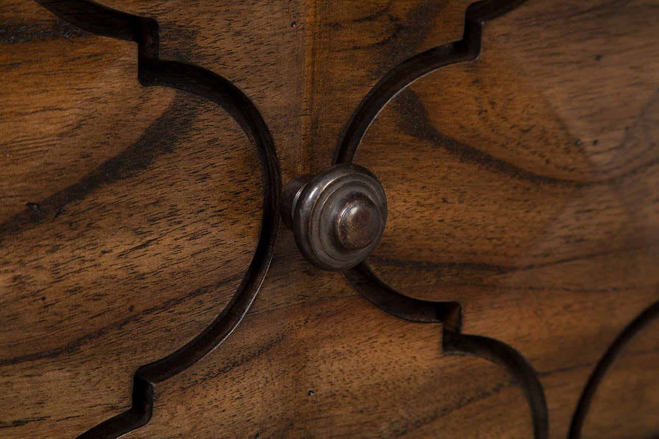 Marbella Carved Wood Chest