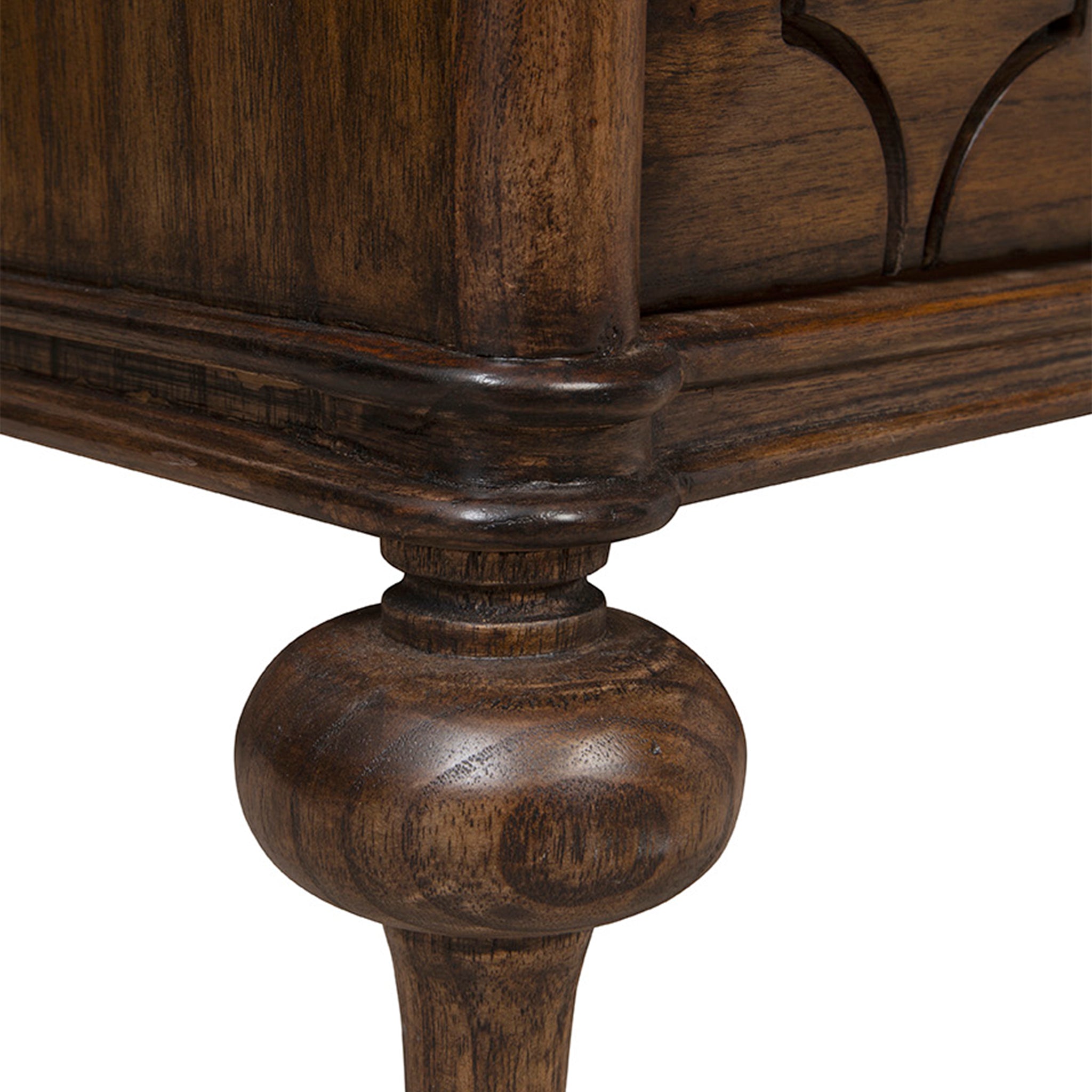 Marbella Carved Wood Chest