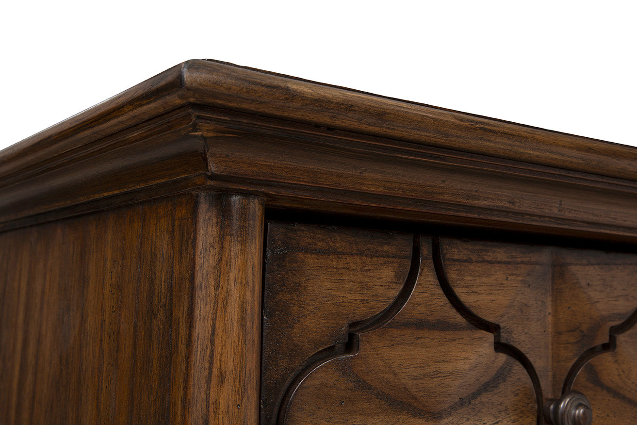 Marbella Carved Wood Chest