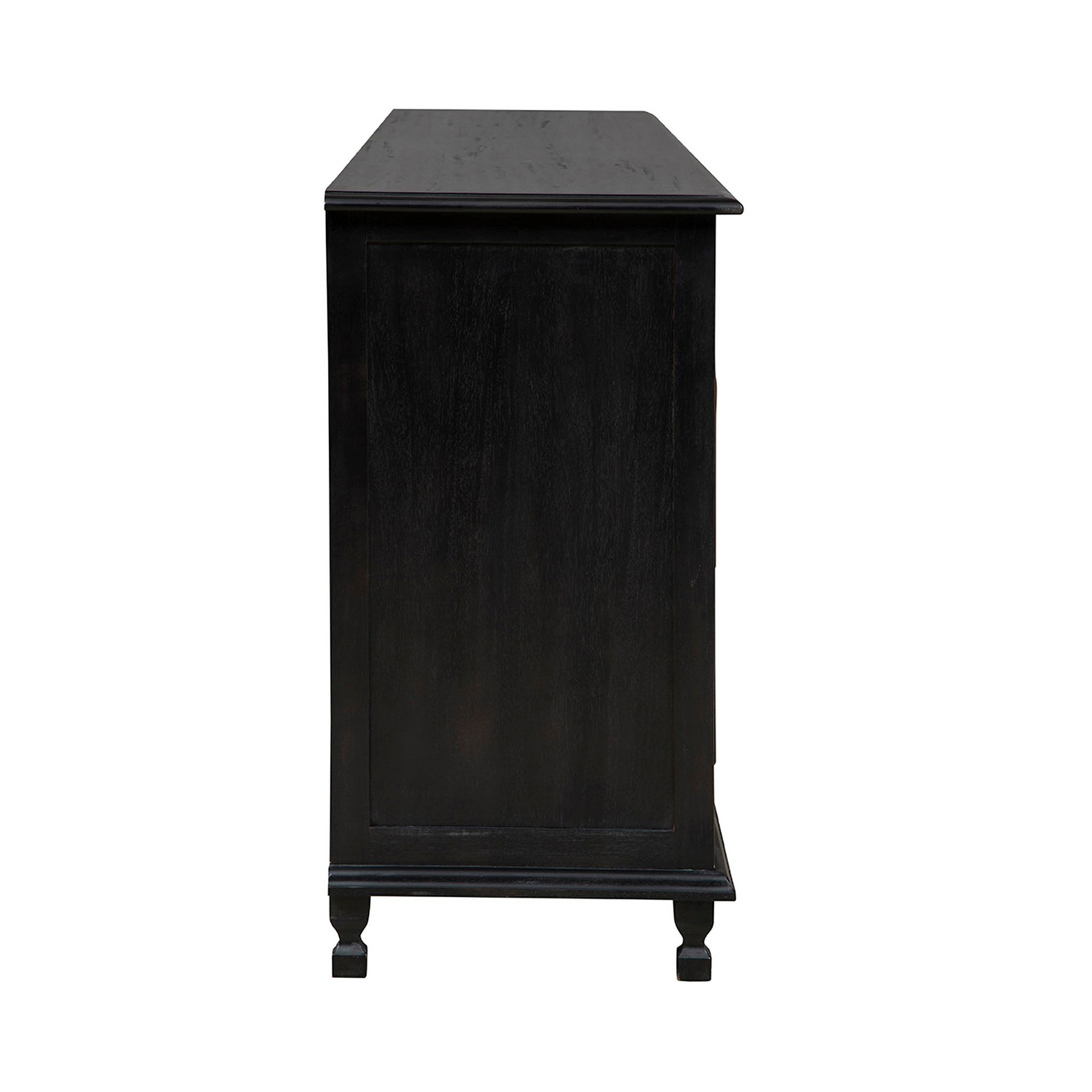 Sutton Black Wood Sideboard