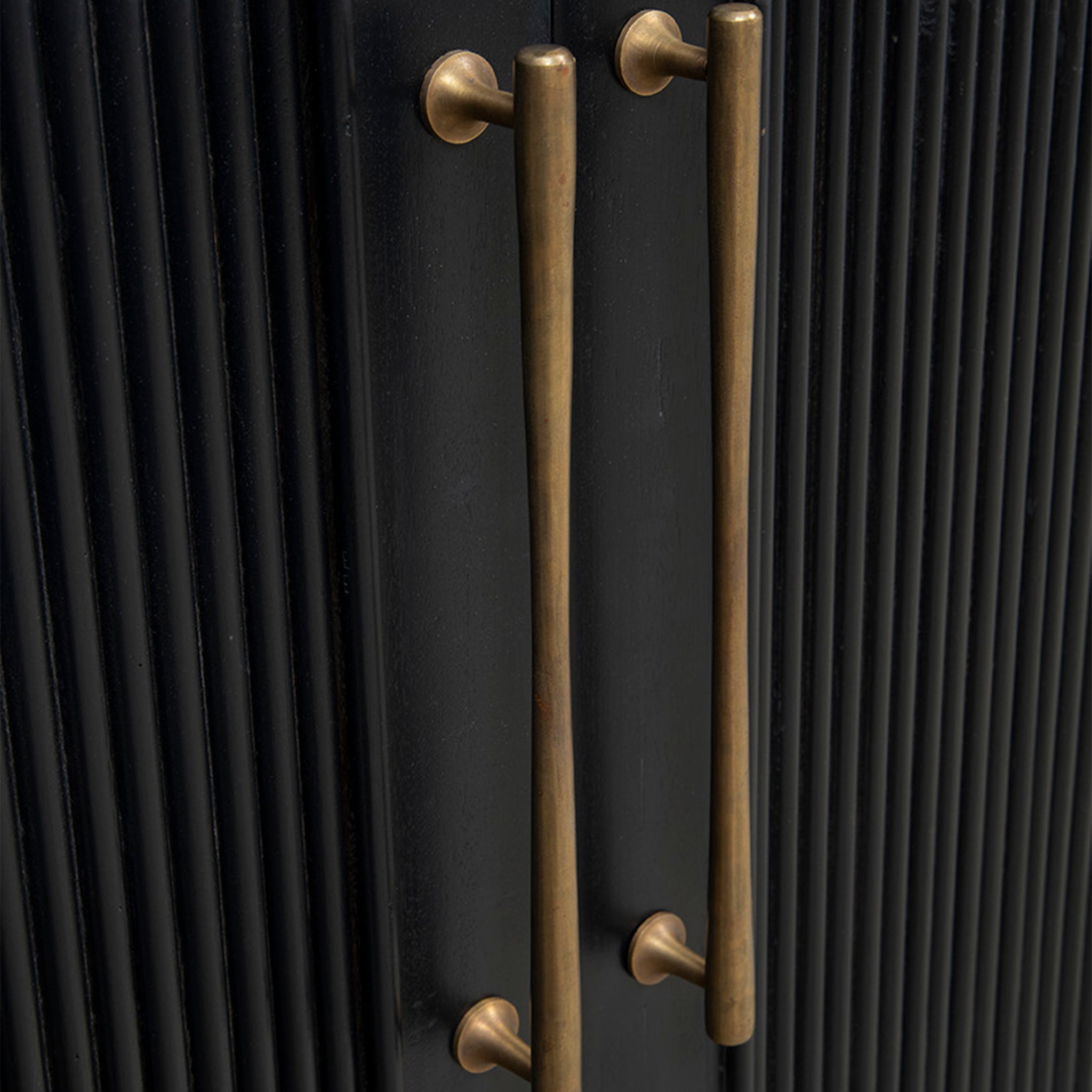 Sutton Black Wood Sideboard