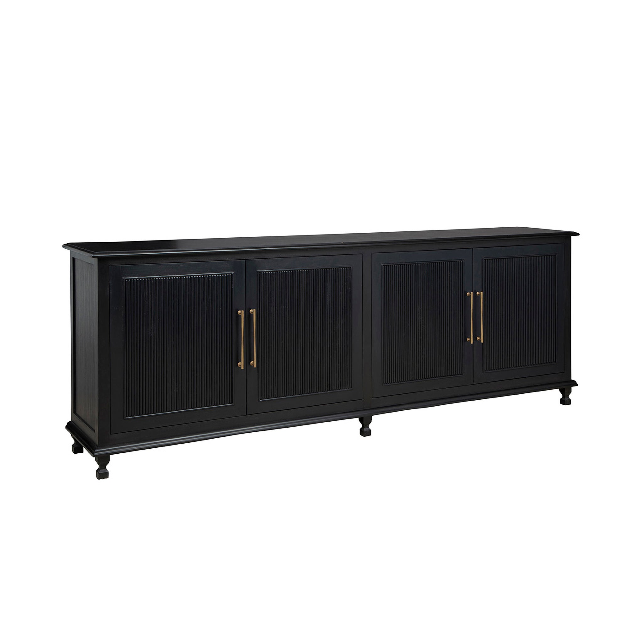 Sutton Black Wood Sideboard