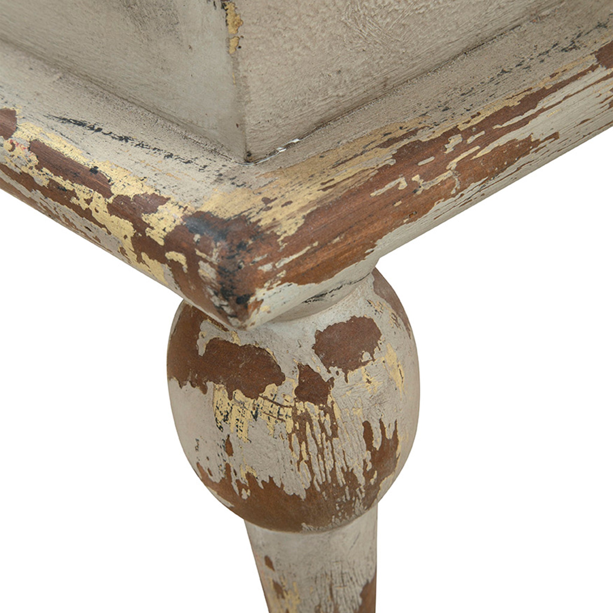 Rhys Distressed Wood Cabinet