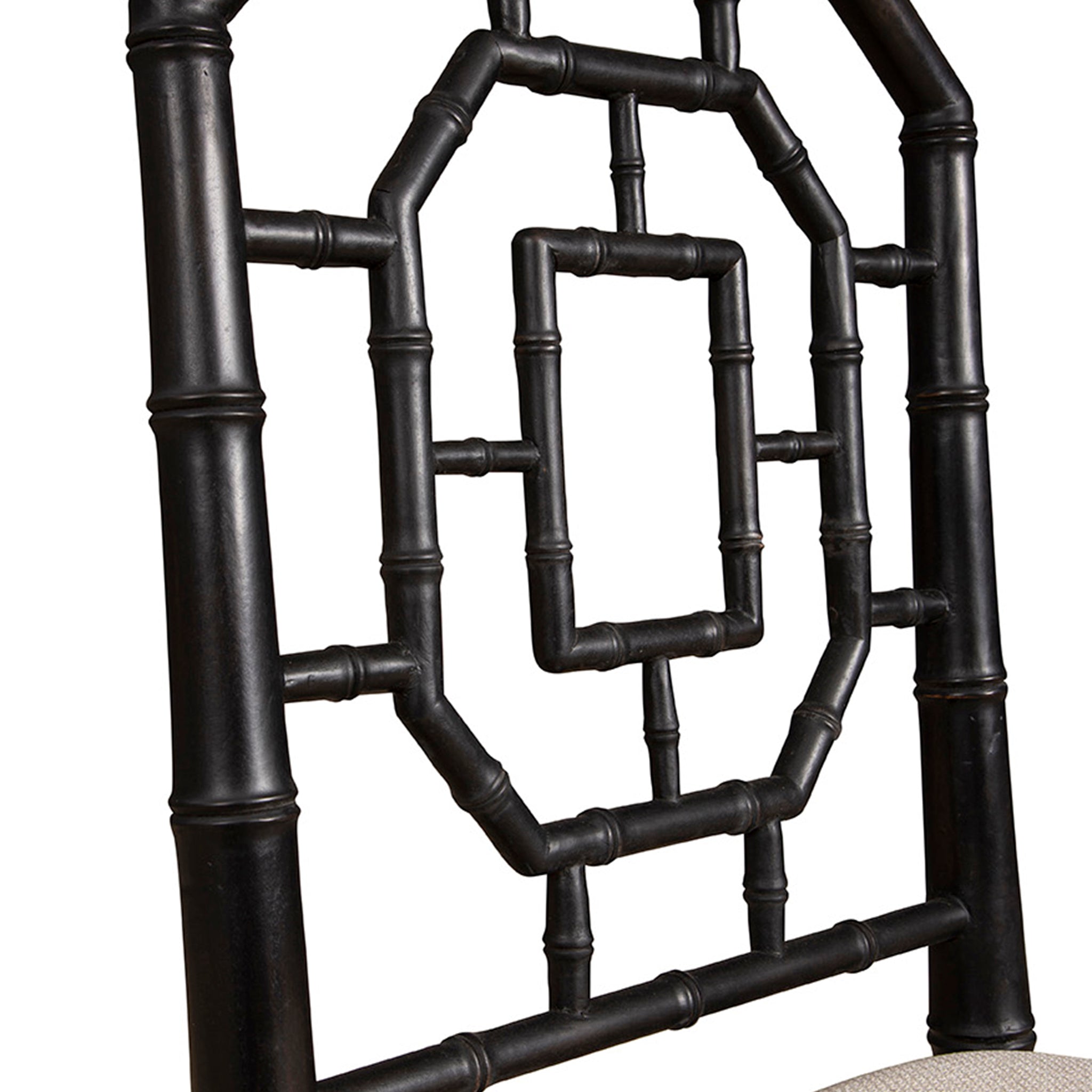 Xiang Black Bamboo Arm Chair