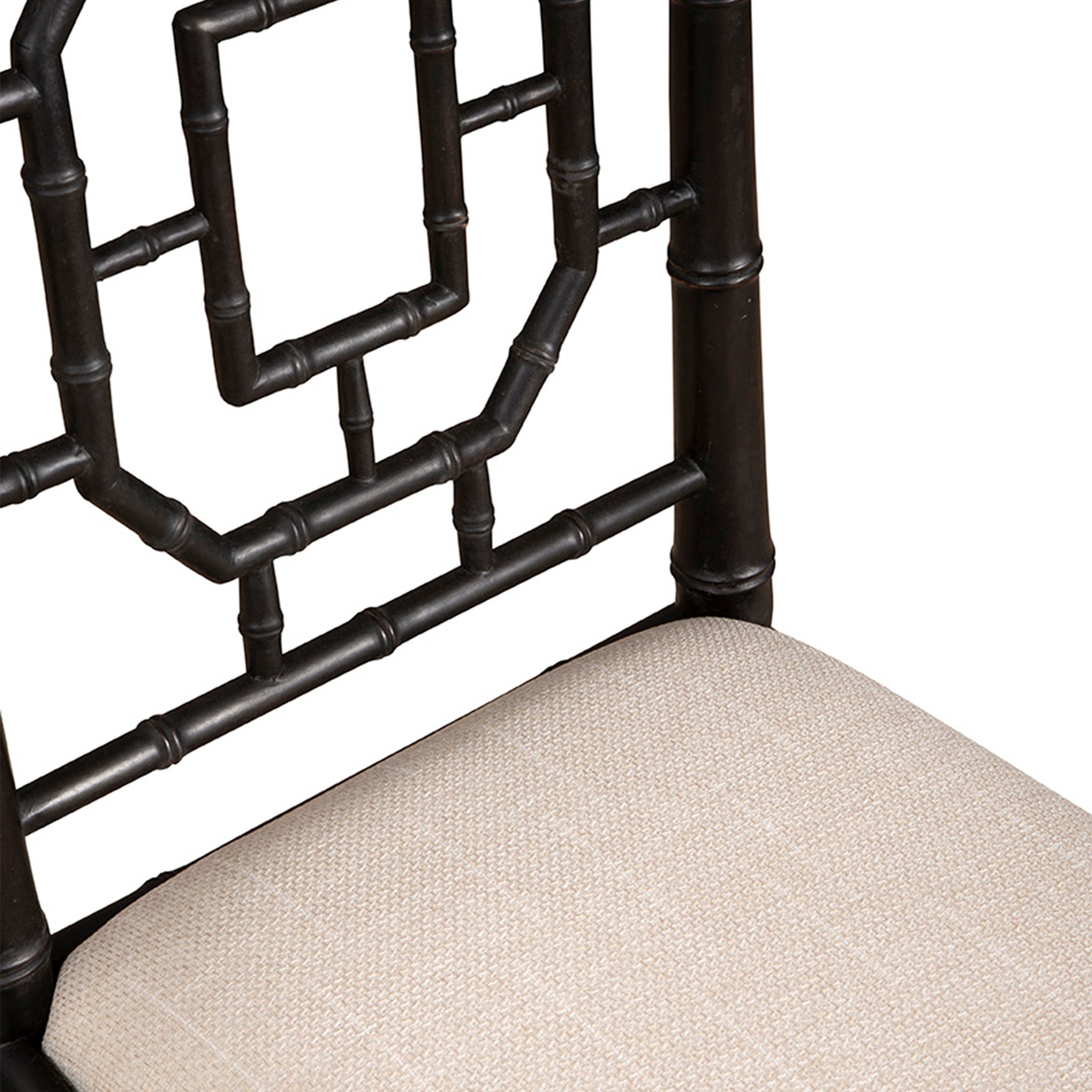 Xiang Black Bamboo Arm Chair