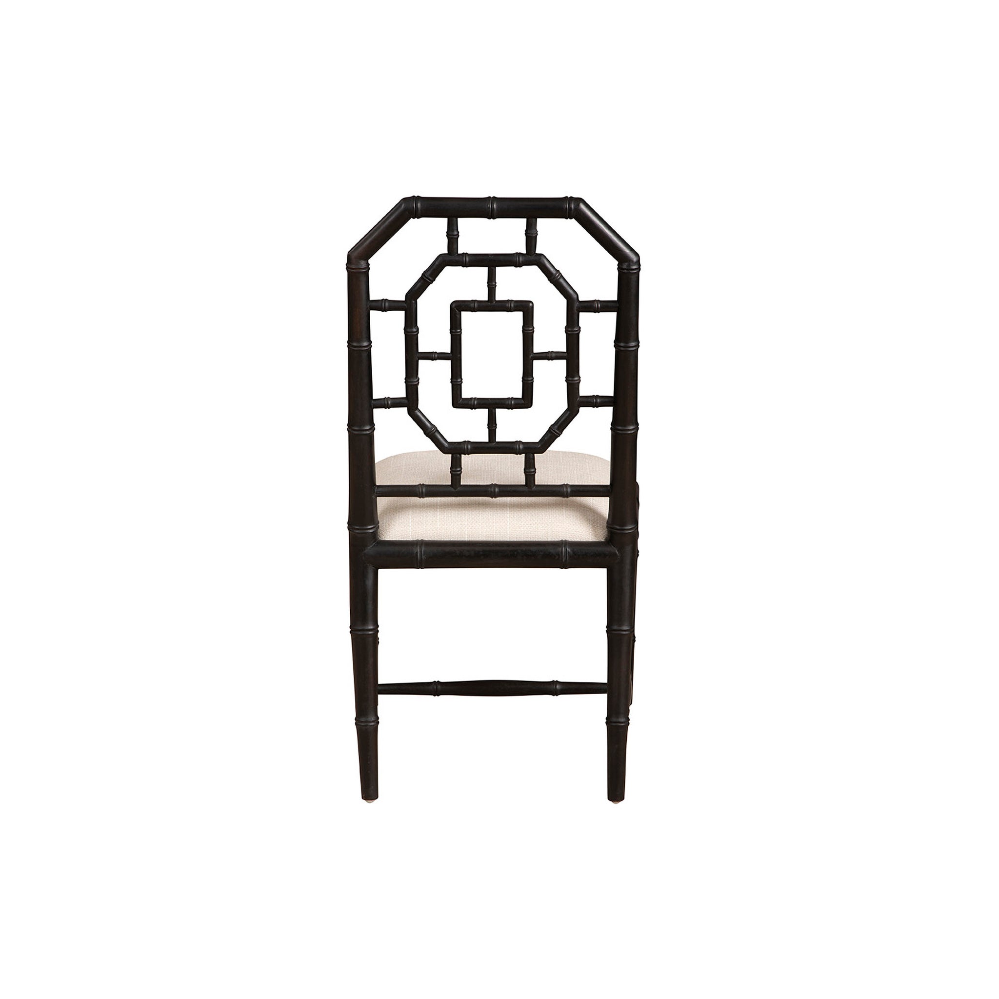 Xiang Black Bamboo Arm Chair