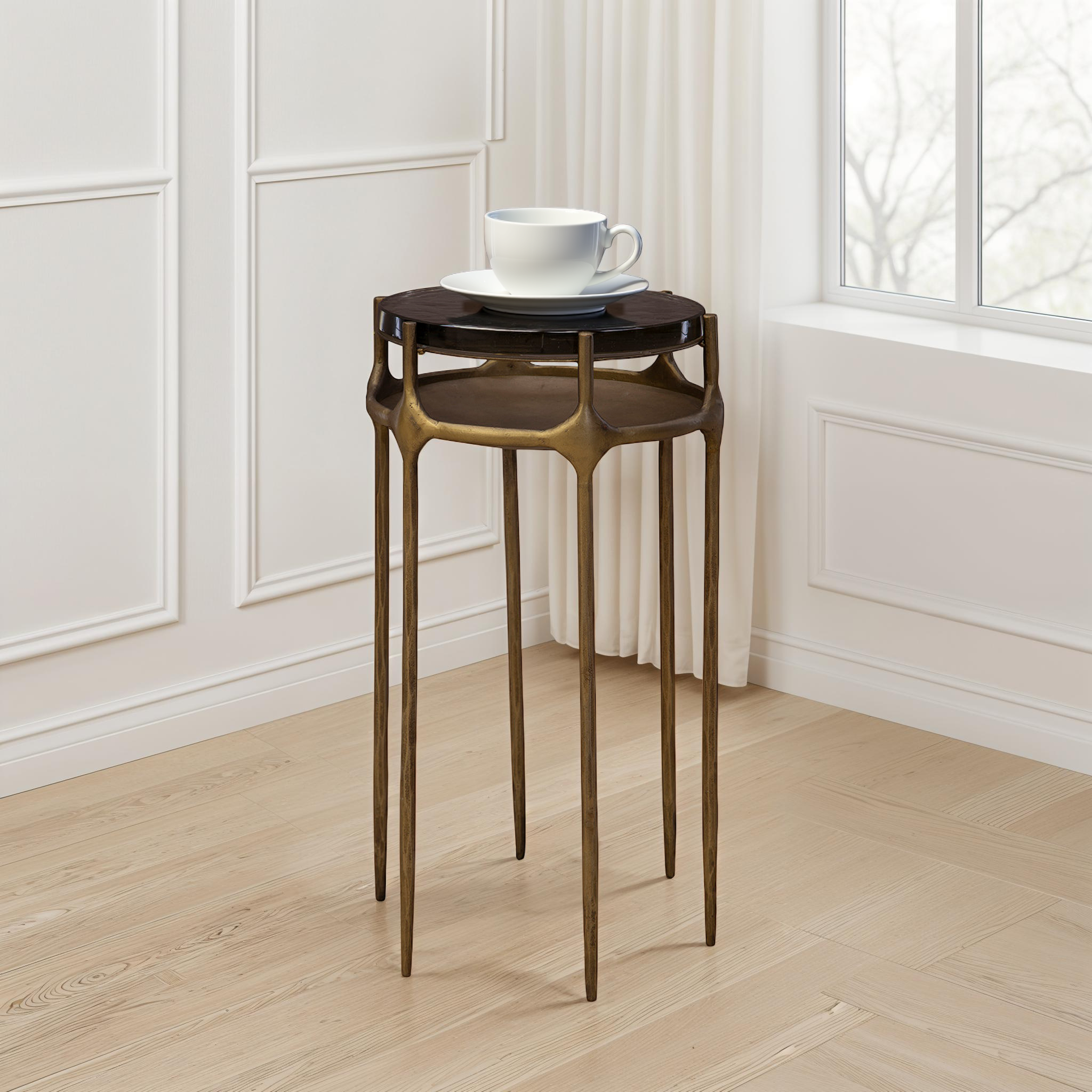 Delphi Marble Top Side Table