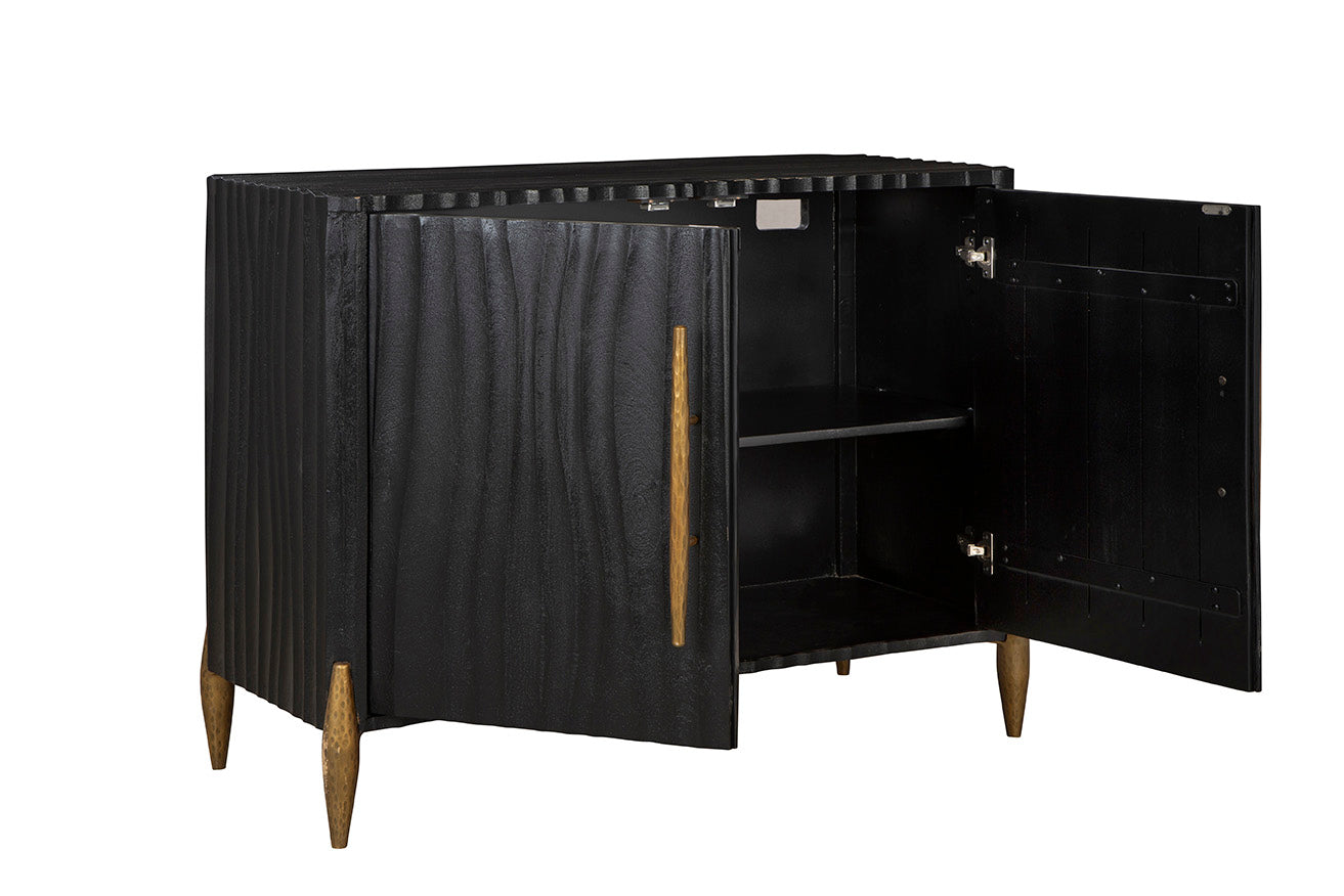 Dakar Carved Wood Sideboard