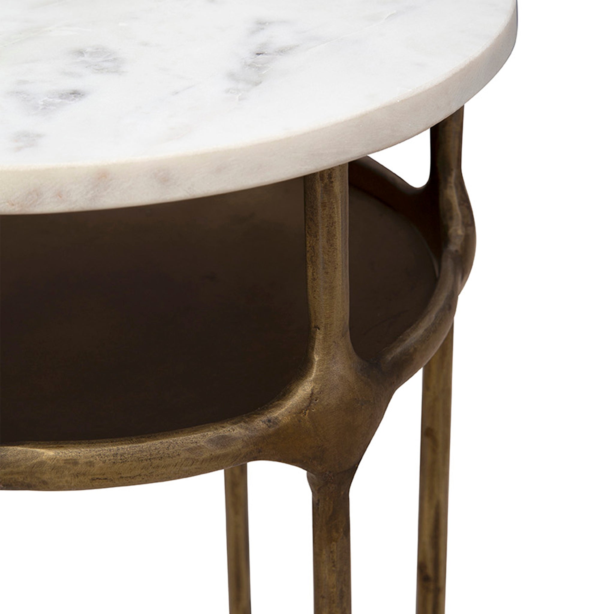 Delphi Marble Top Side Table