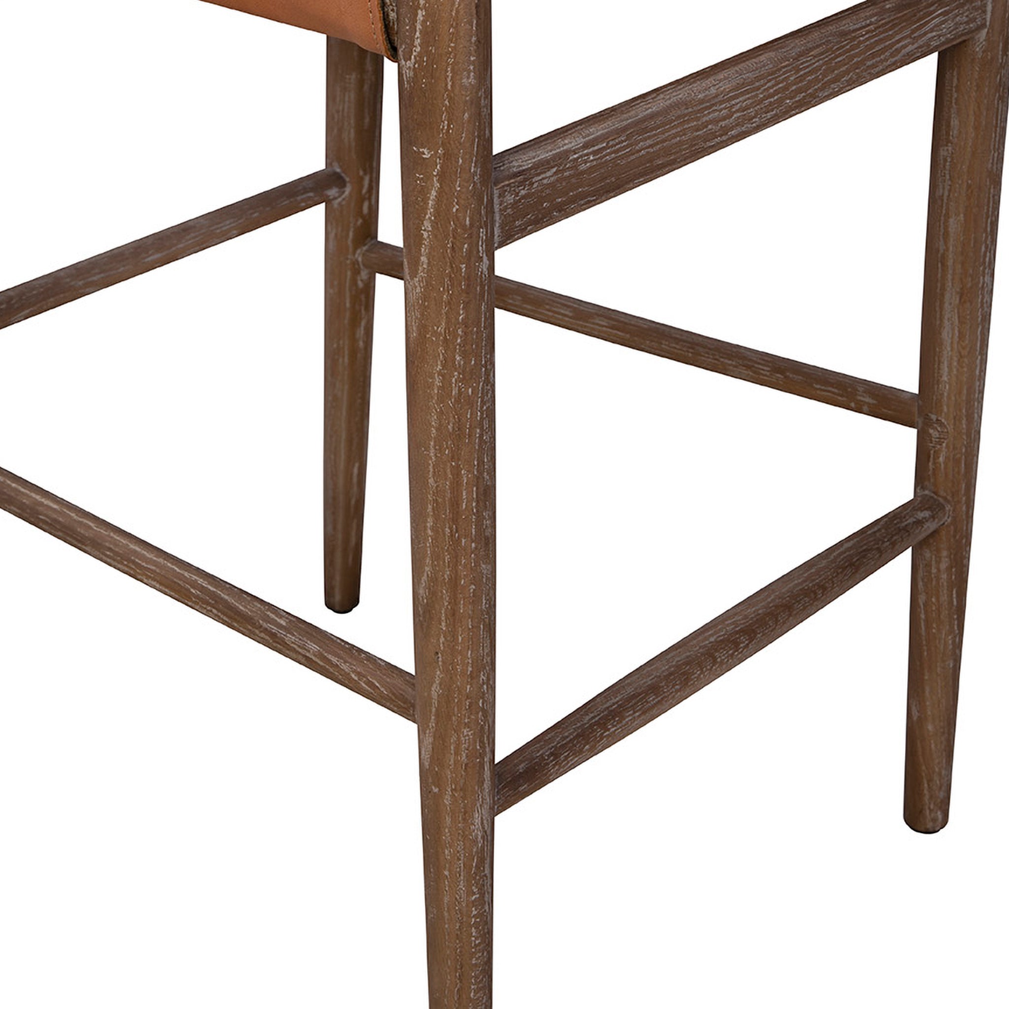 Sorrento Leather Counter Stool