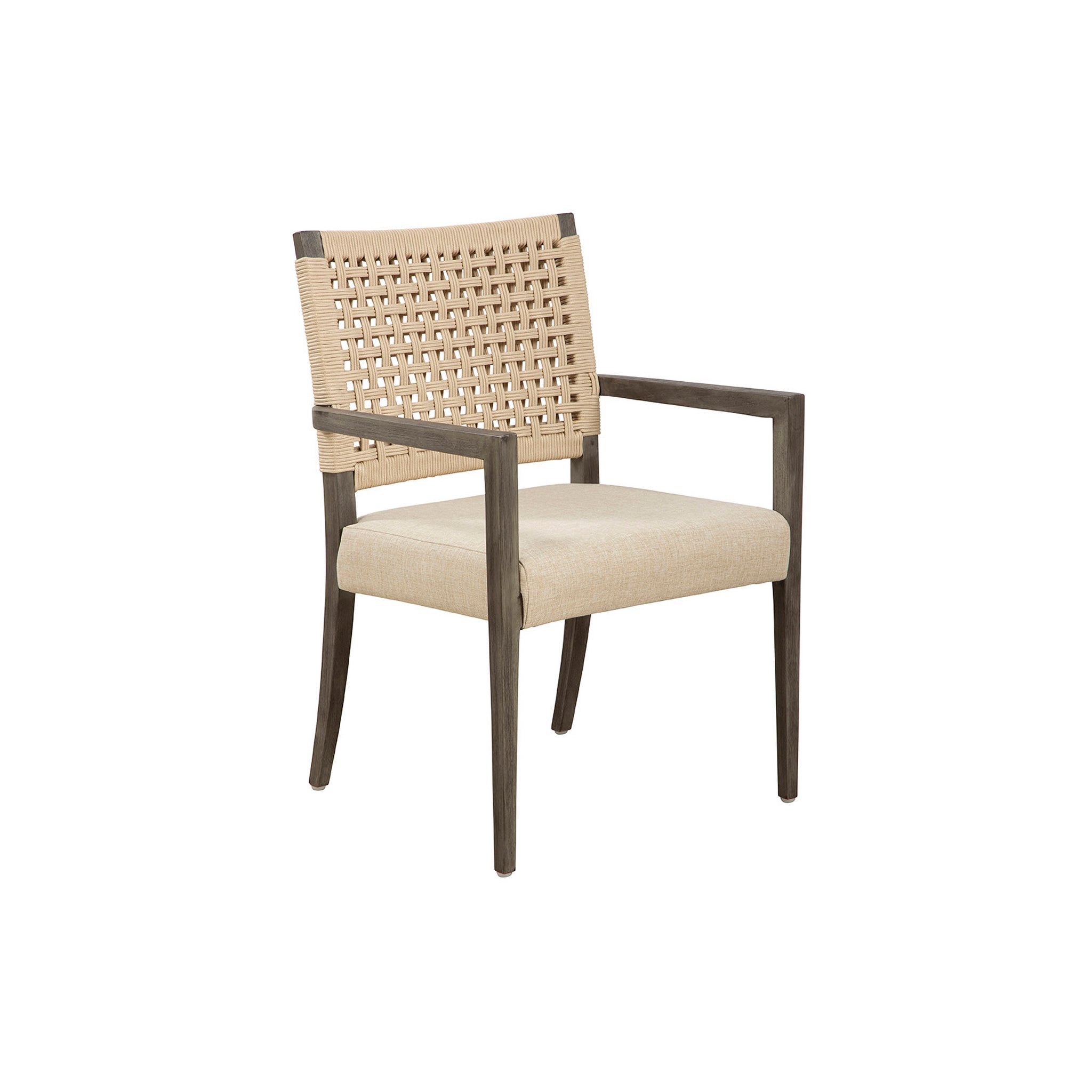 Saluzzo Woven Rope Arm Chair