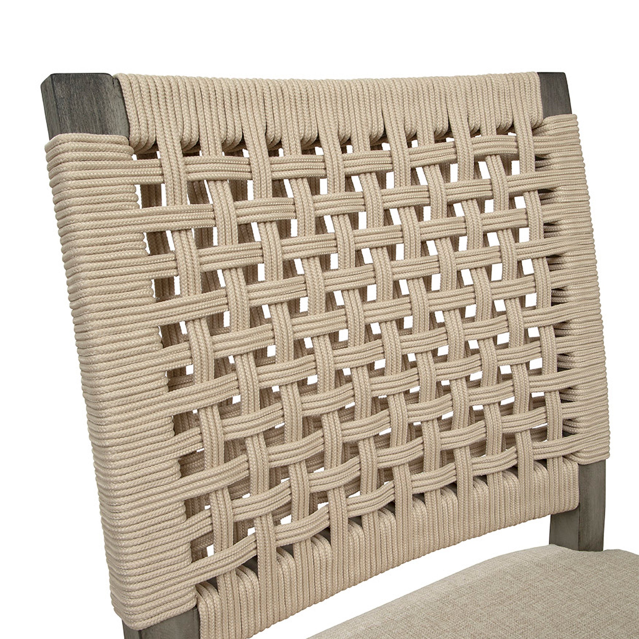 Saluzzo Woven Rope Side Chair