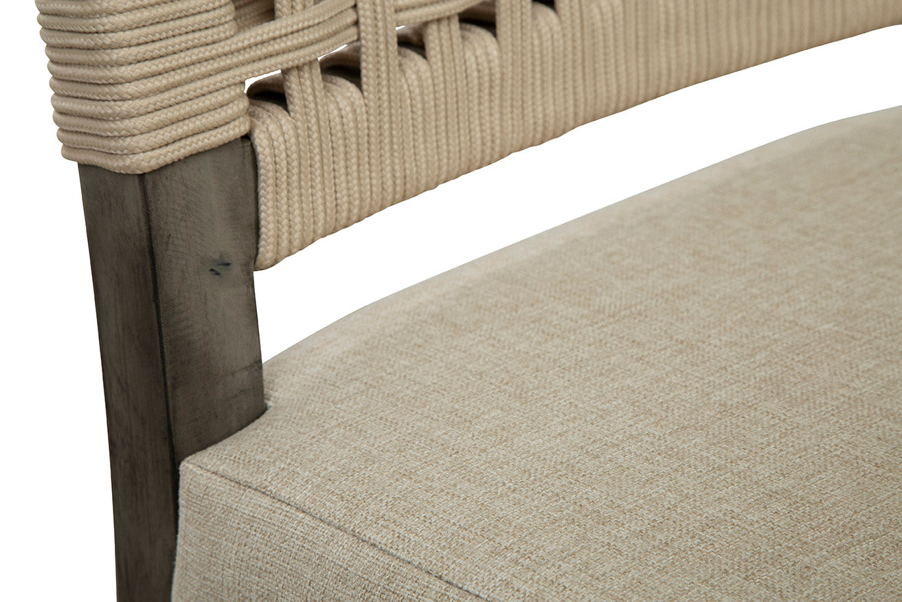 Saluzzo Woven Rope Side Chair