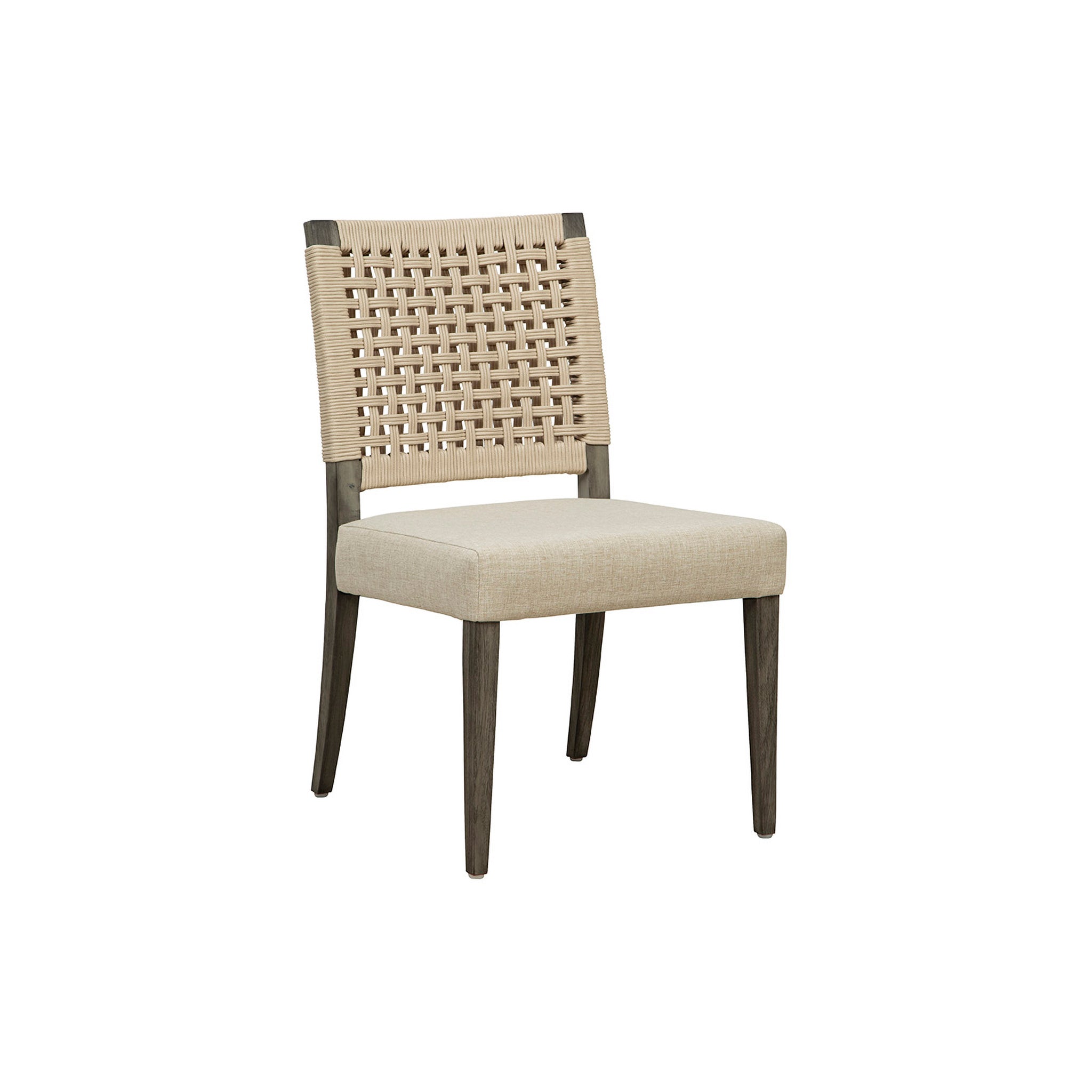 Saluzzo Woven Rope Side Chair