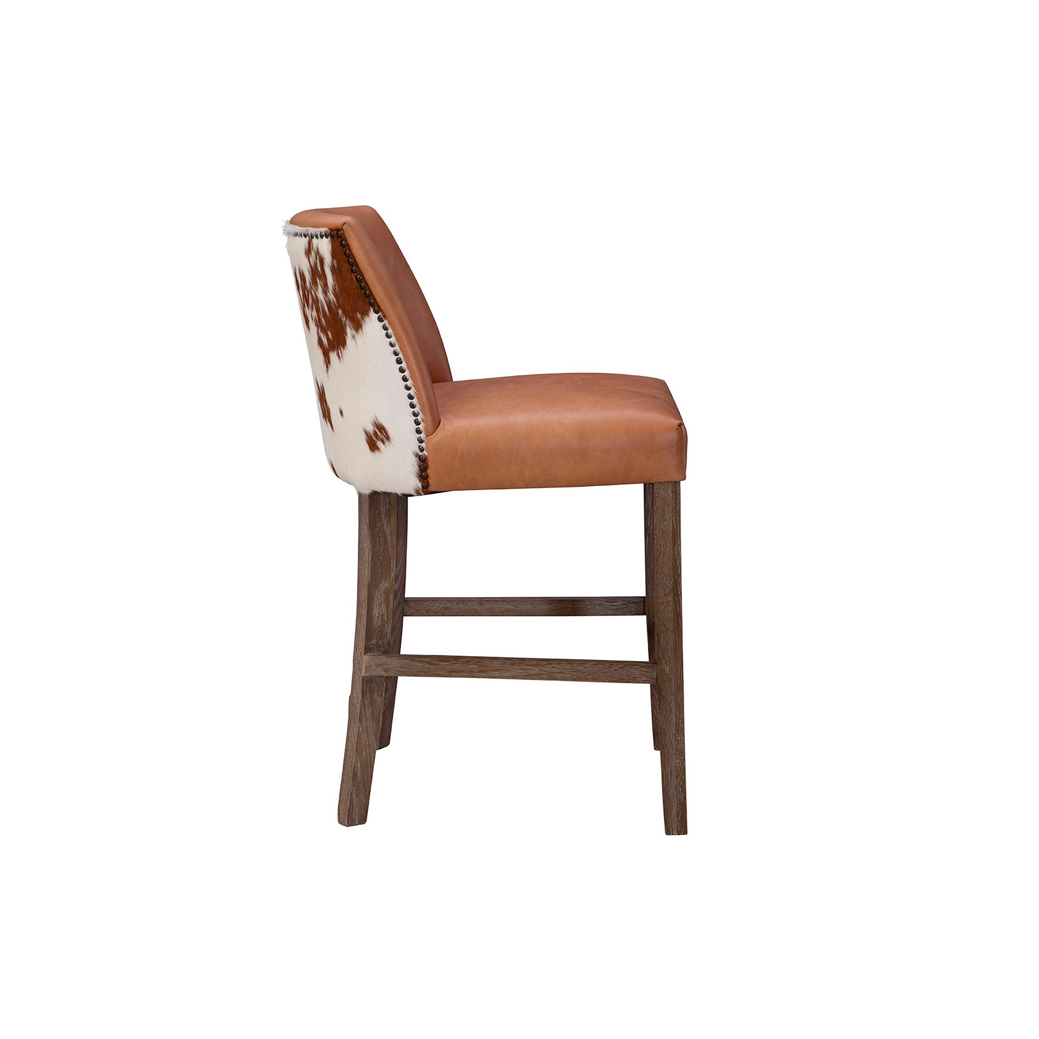 Tavira Leather Counter Stool