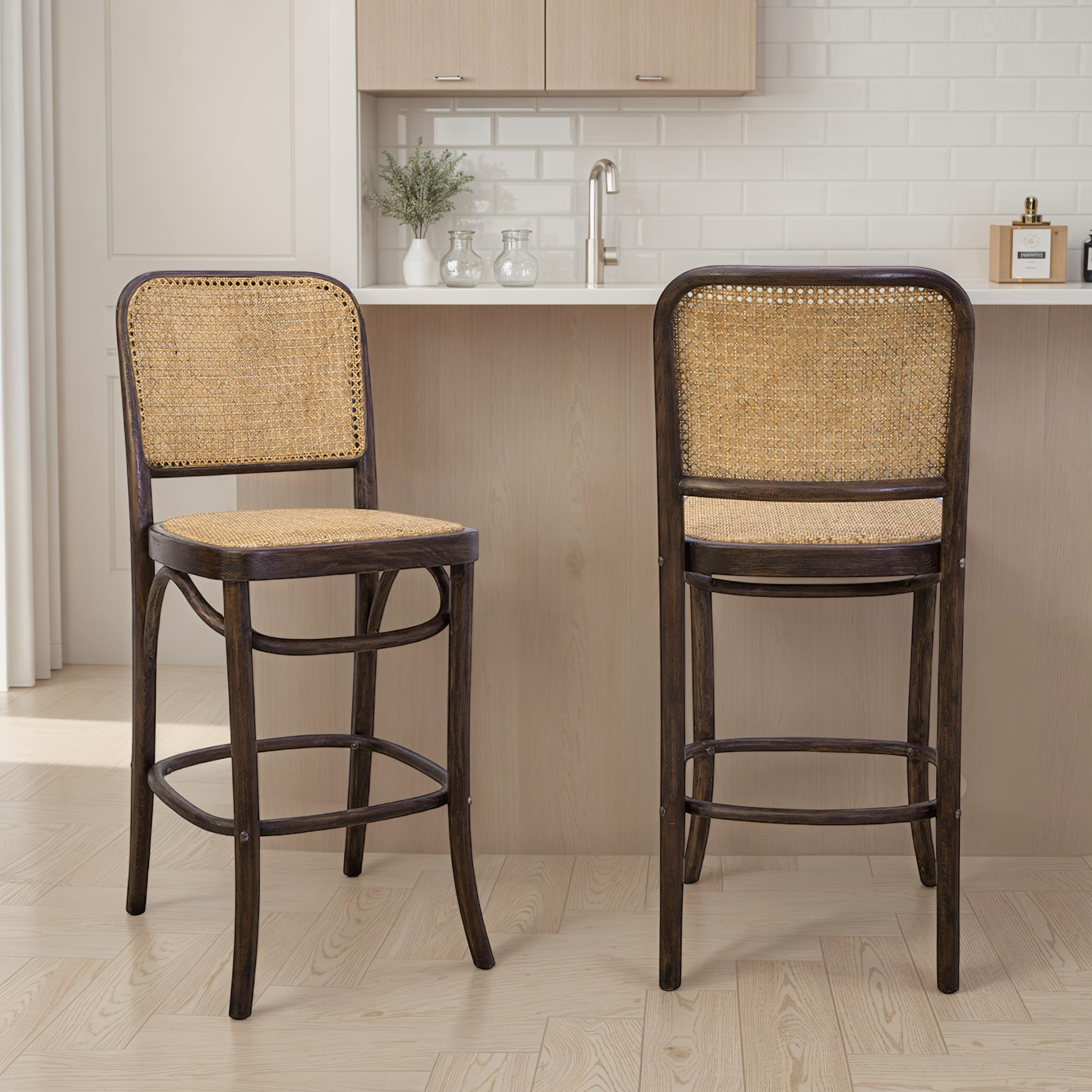 Capua Rattan Counter Stool