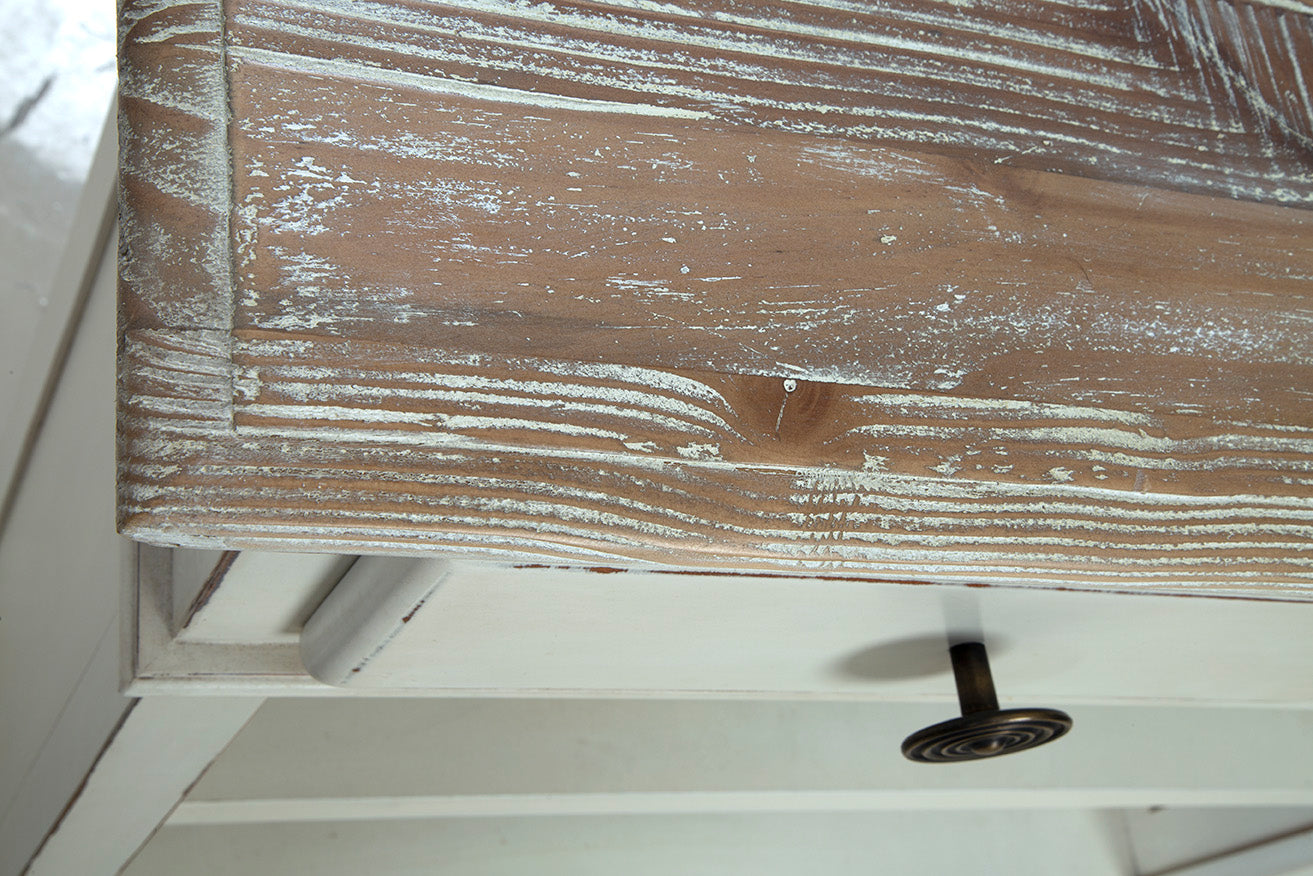 Norcia Painted Wood Console