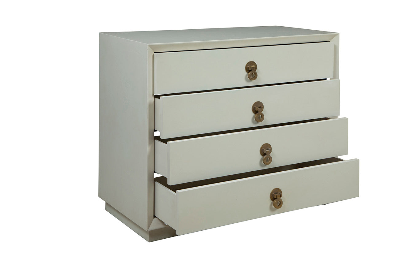 Sovana Lacquered Wood Chest