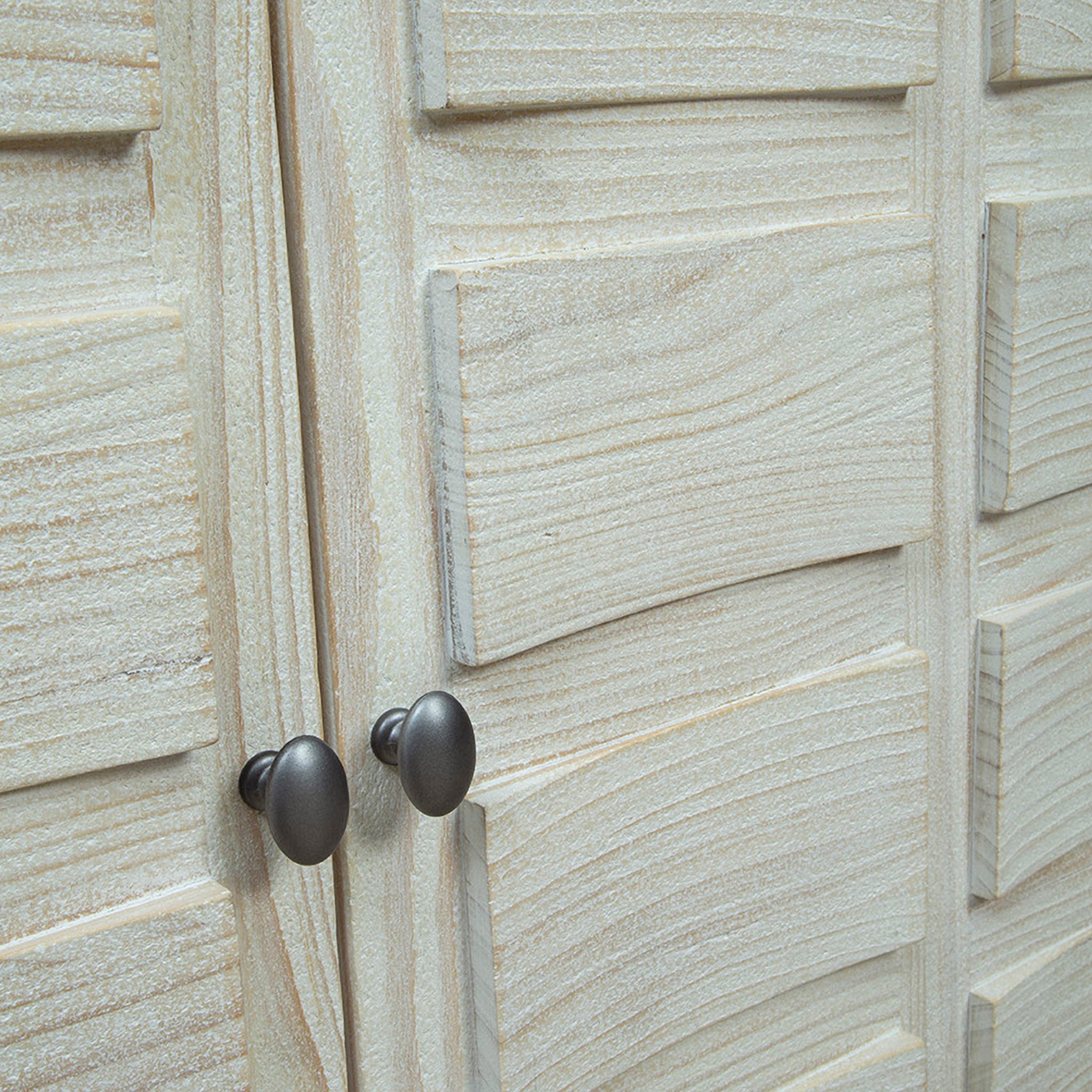 Forli Carved Wood Sideboard