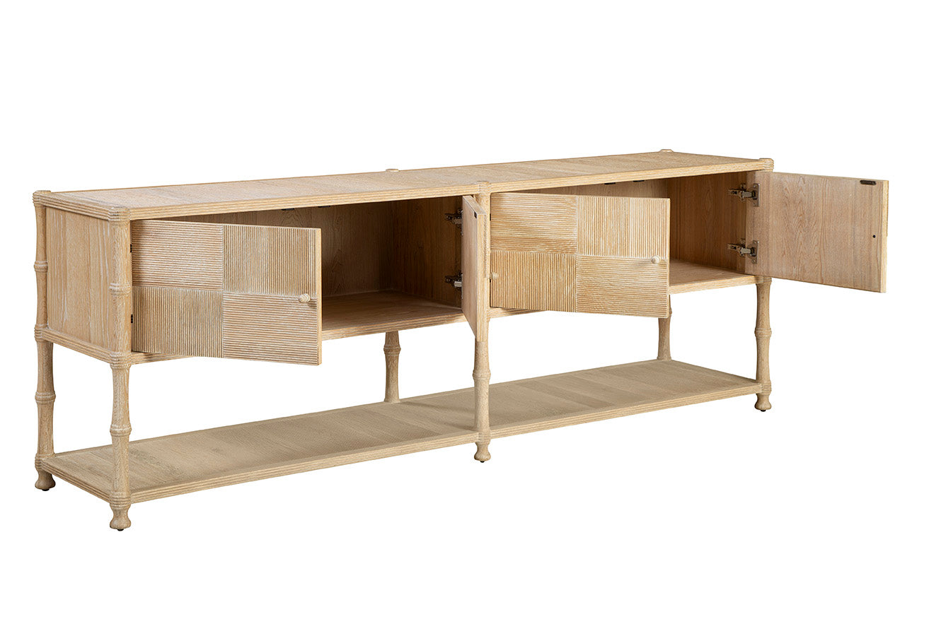 Trani Carved Wood Sideboard