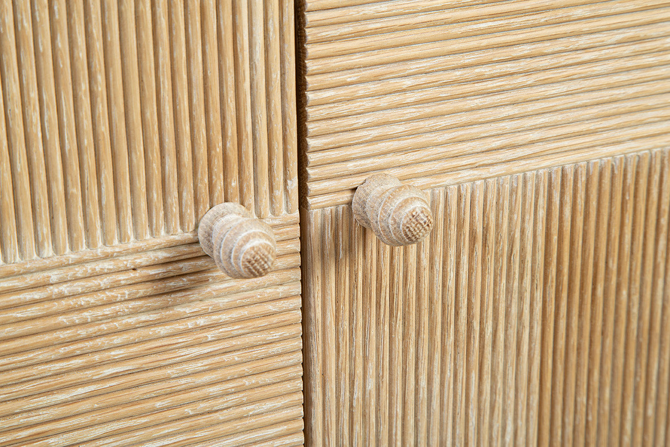 Trani Carved Wood Sideboard