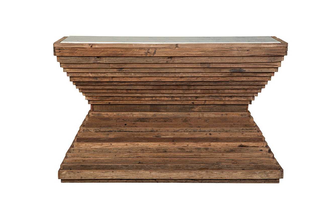 Bari Reclaimed Wood Console