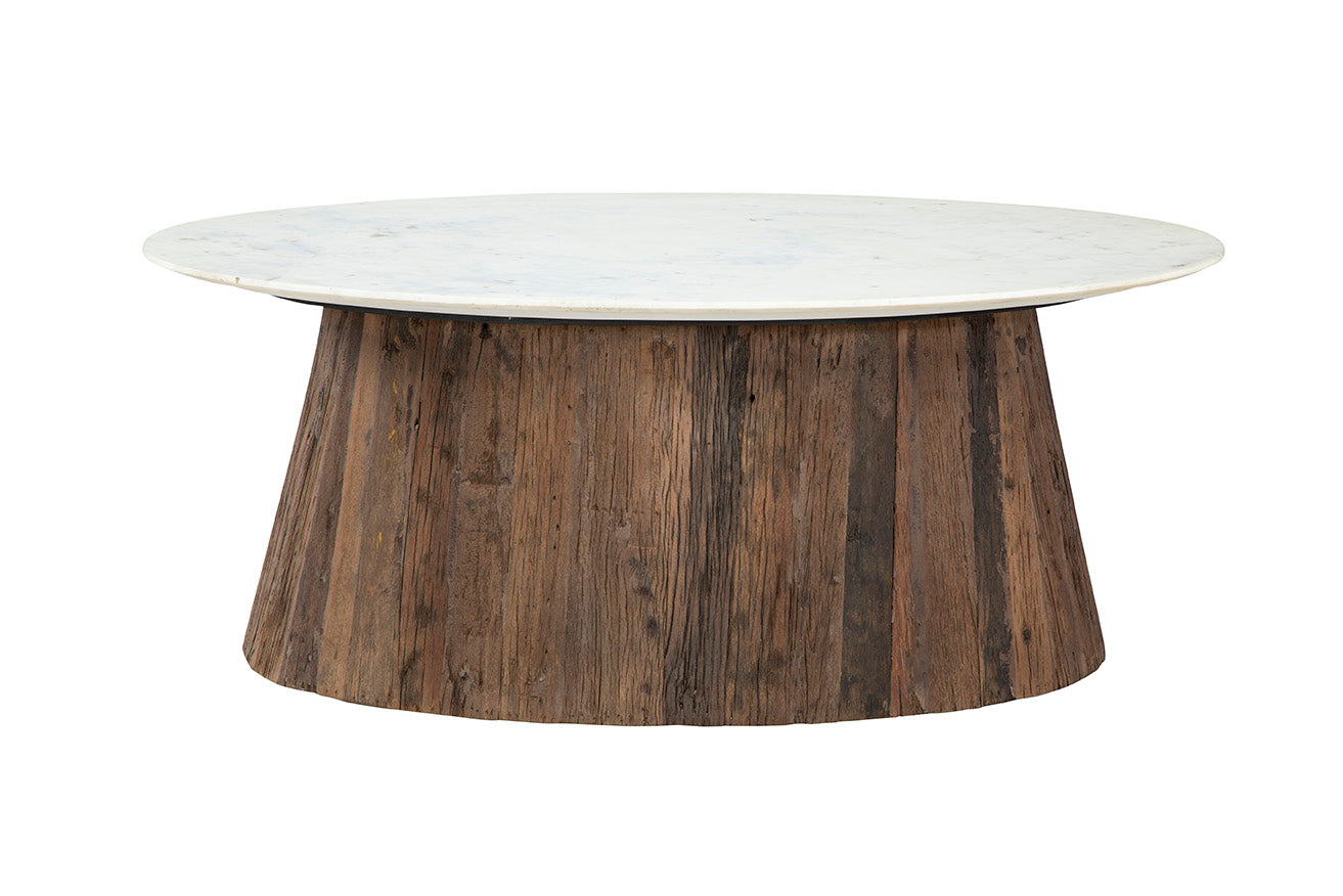 Fidenza Carved Wood Coffee Table