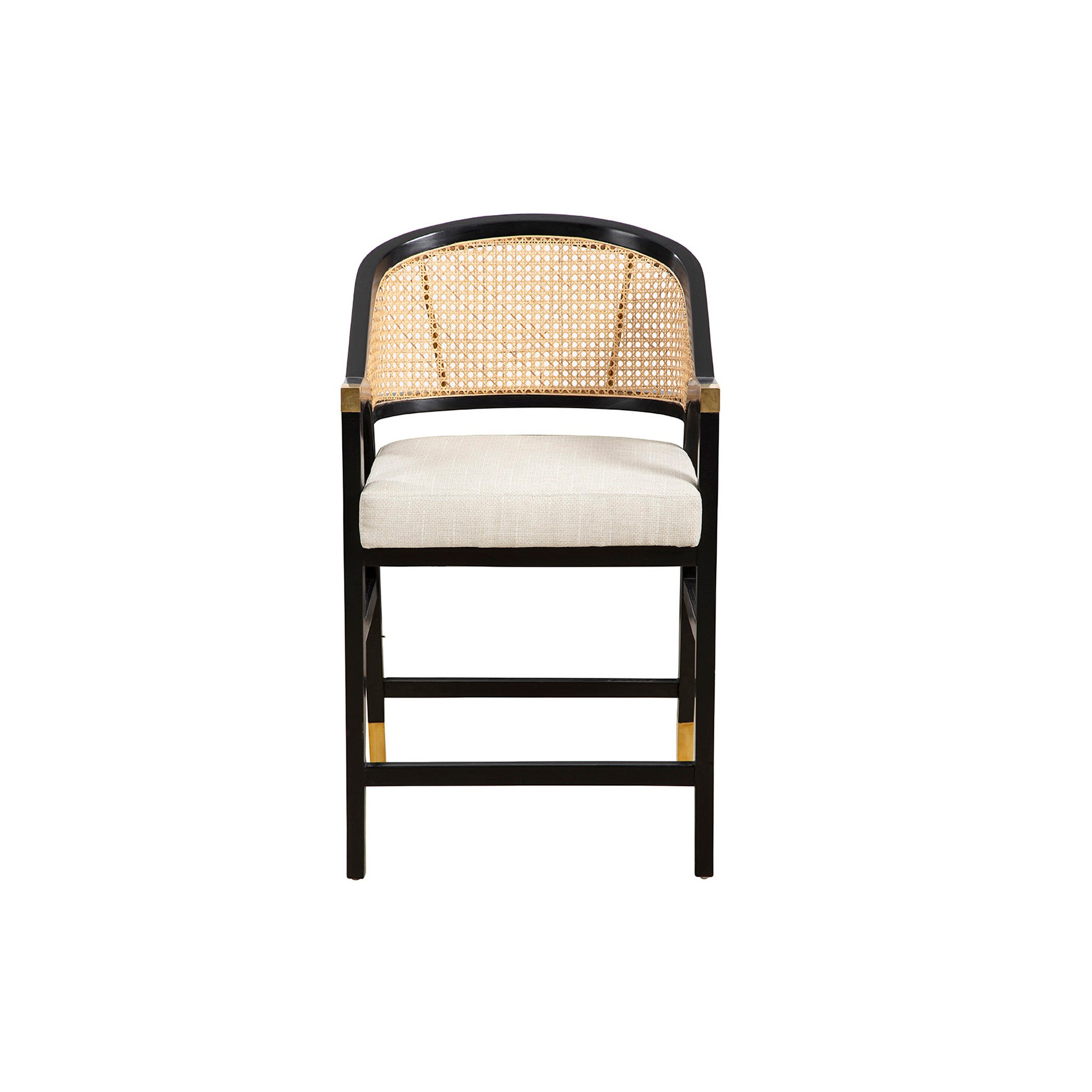 Vercelli Cane Counter Chair