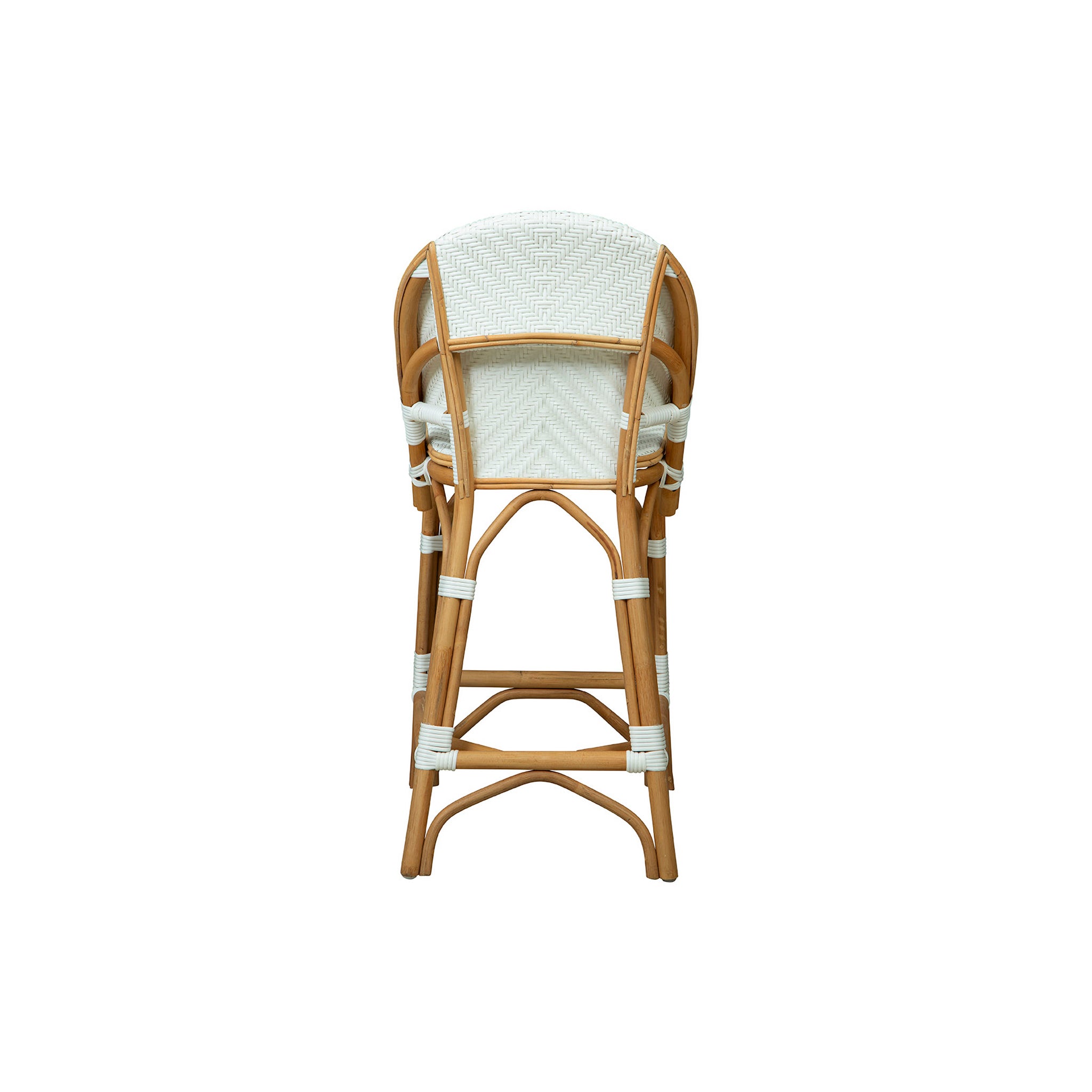 Cayenne Woven Rattan Counter Stool
