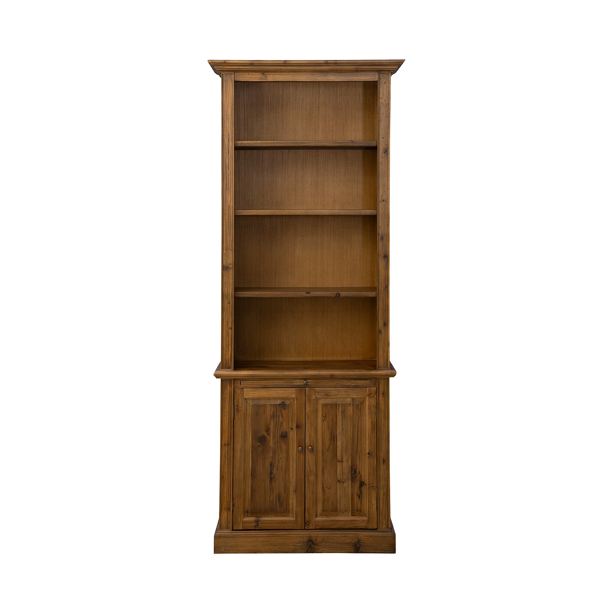 Arlon Carved Wood Bookcase