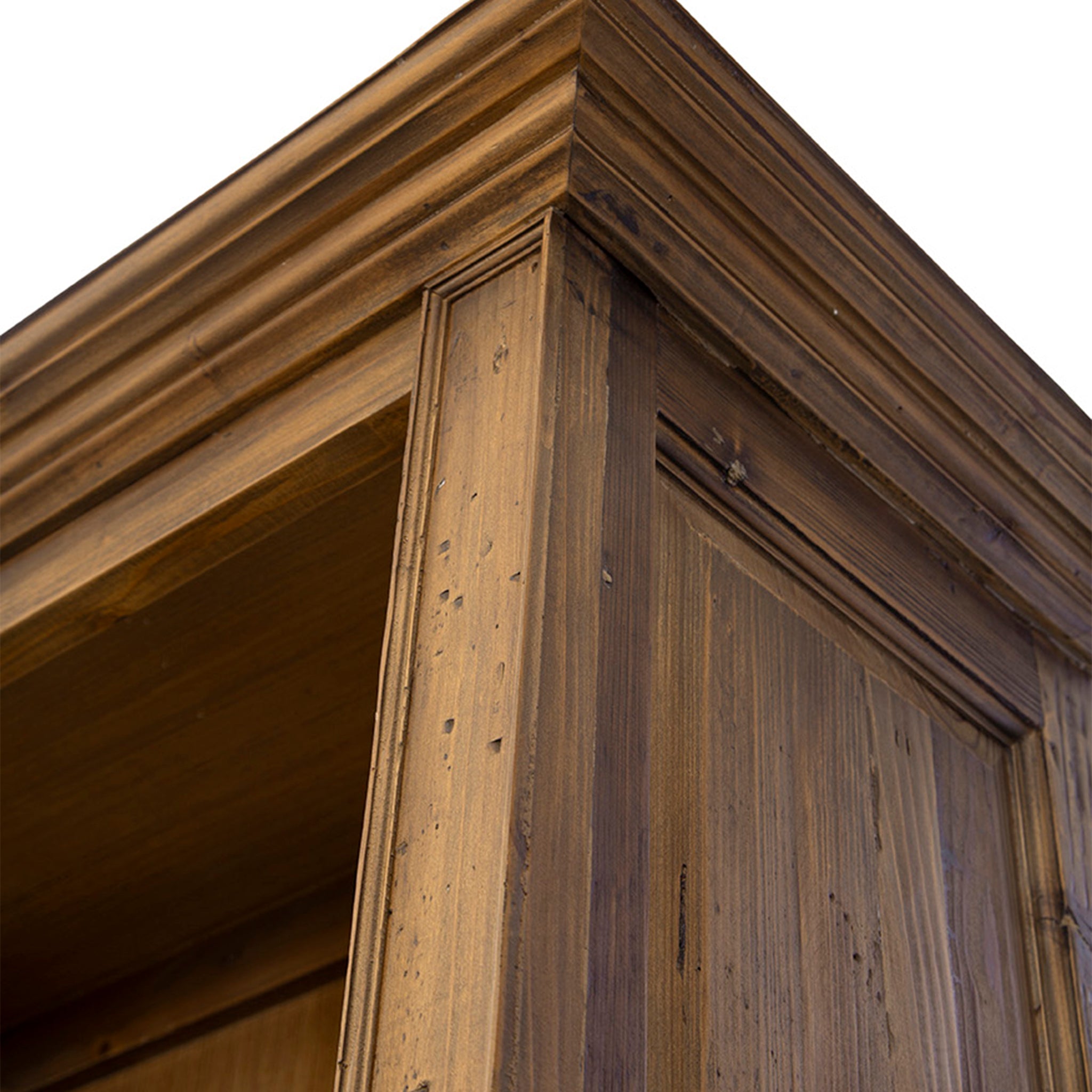 Arlon Carved Wood Bookcase