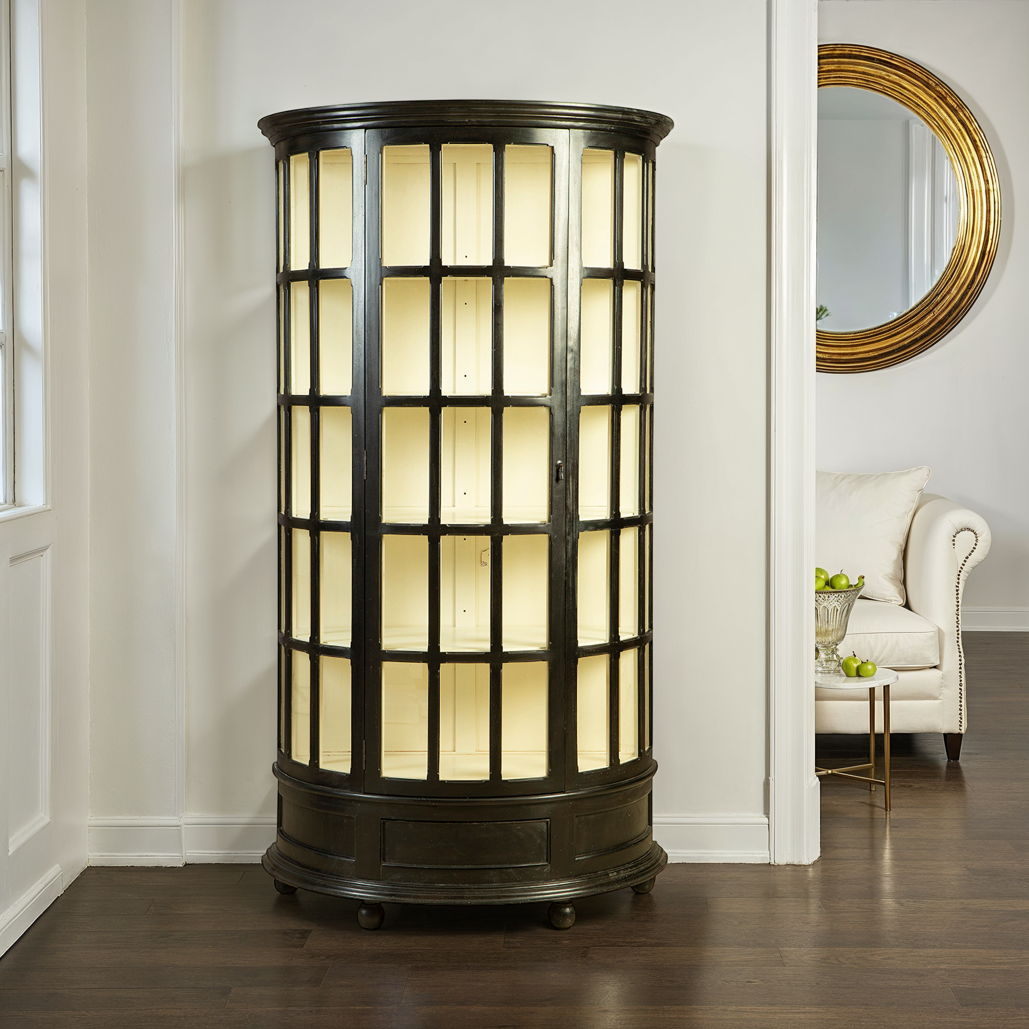 Keslen Glass Display Cabinet