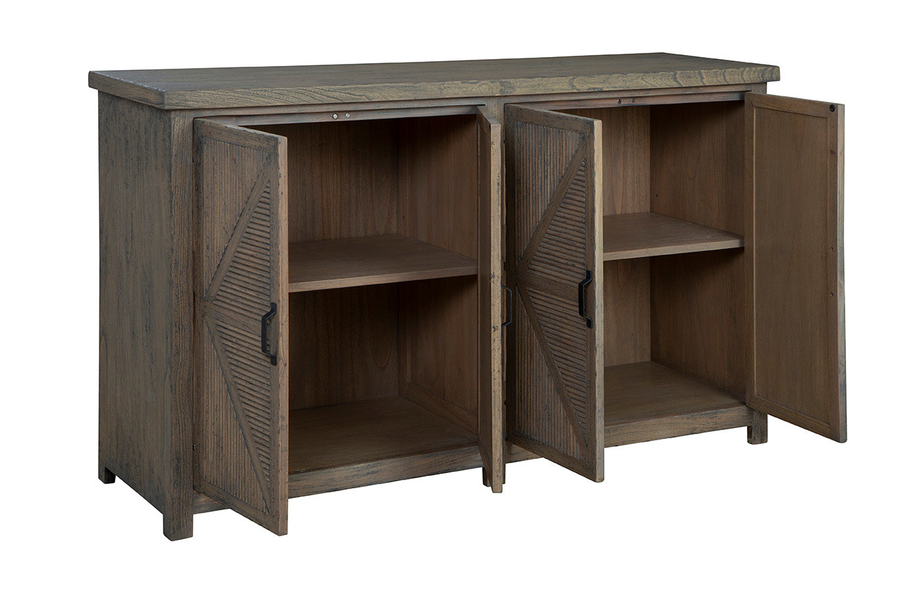 Roarke Carved Wood Sideboard
