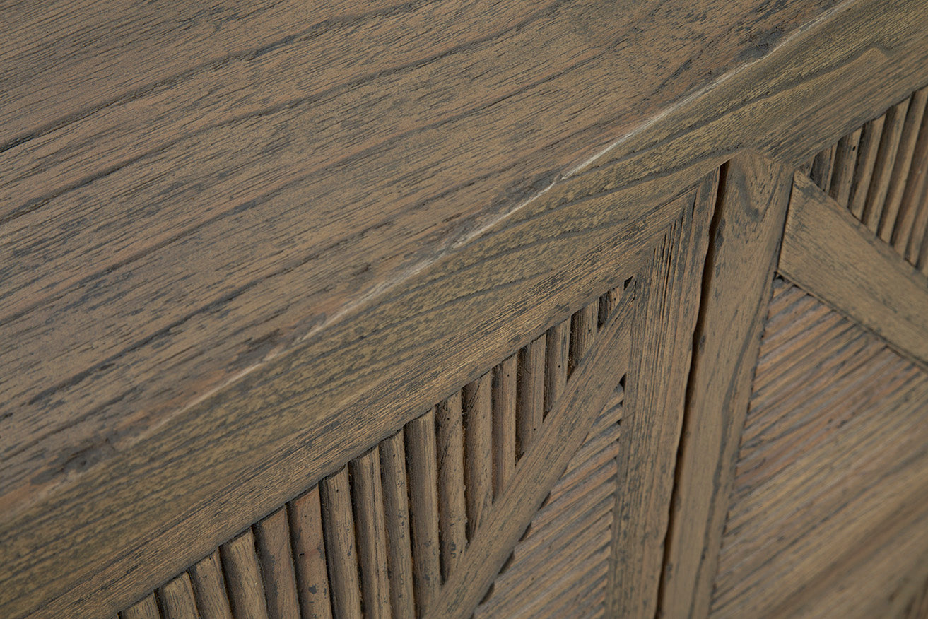 Roarke Carved Wood Sideboard