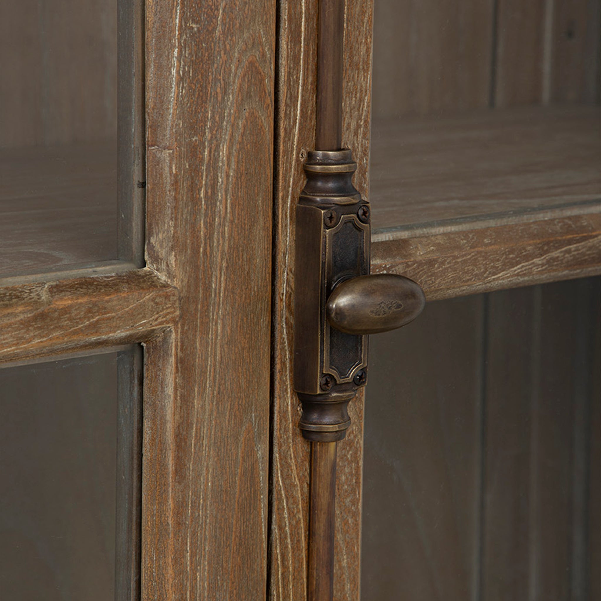 Spello Weathered Wood Cabinet