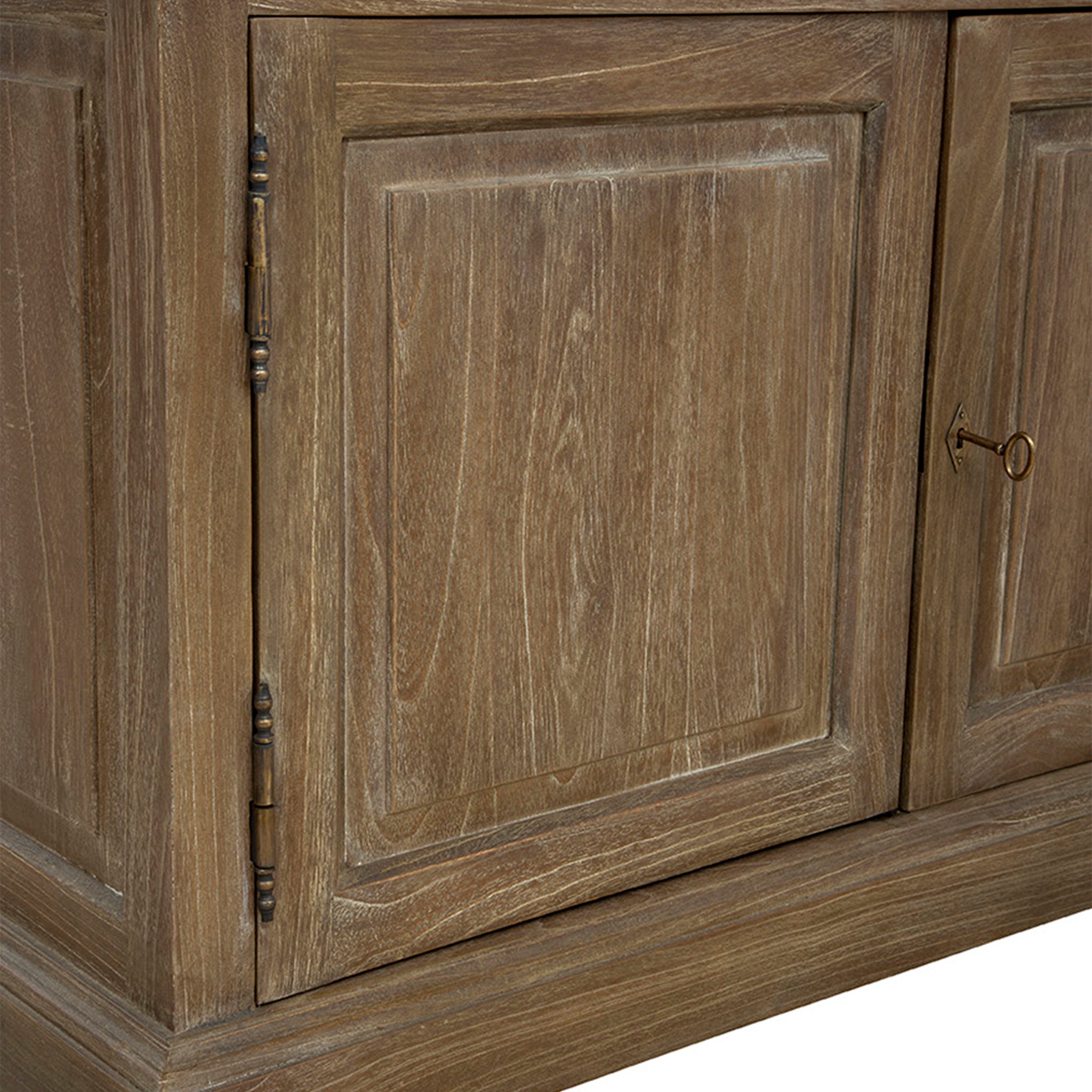 Spello Weathered Wood Cabinet