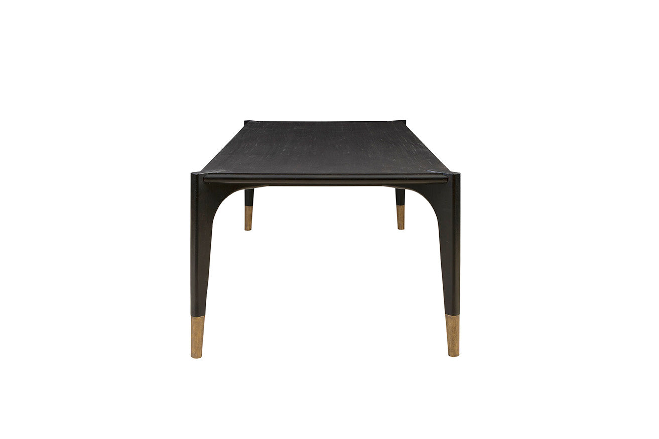 Napean Black Wood Dining Table