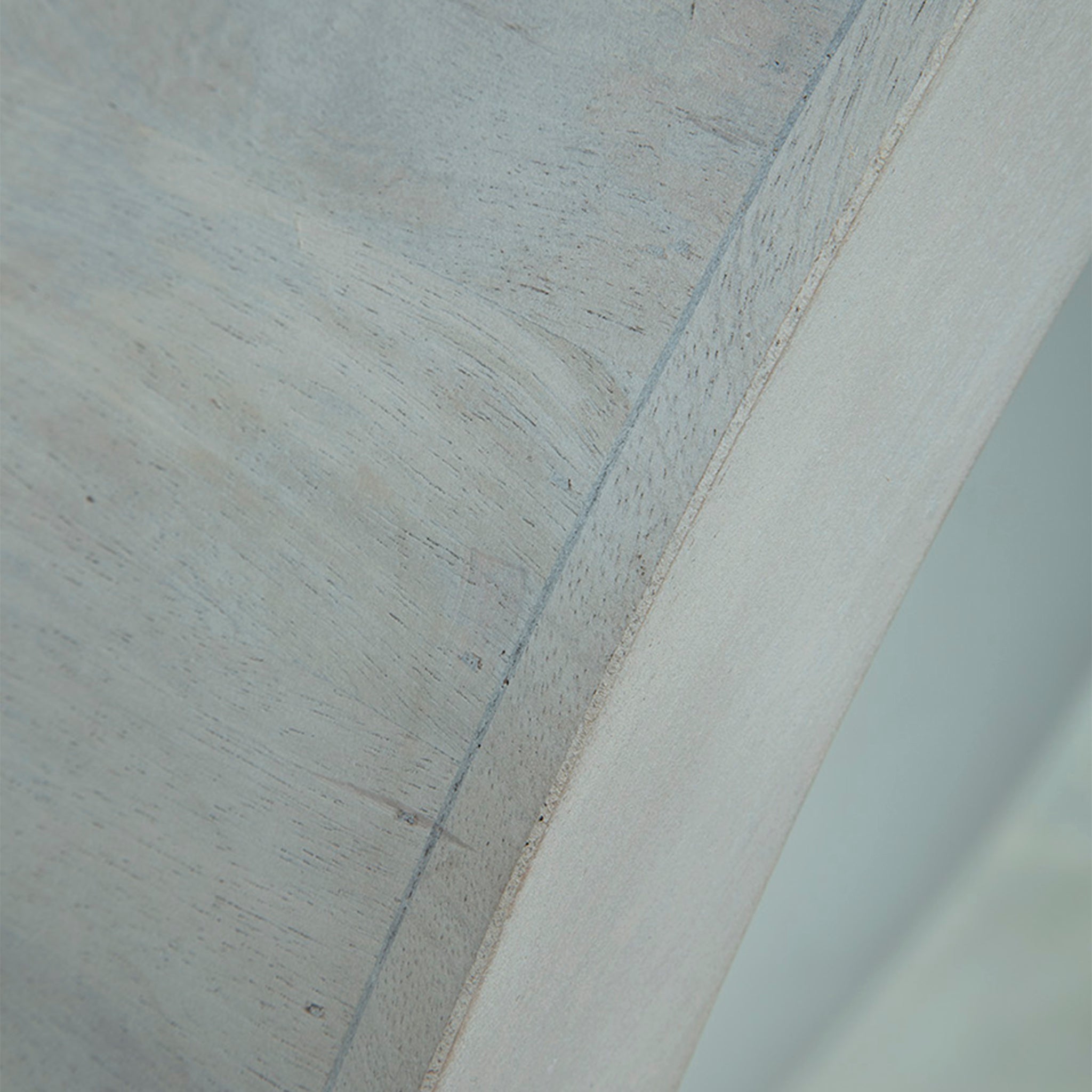 Corvina Wood Round Mirror