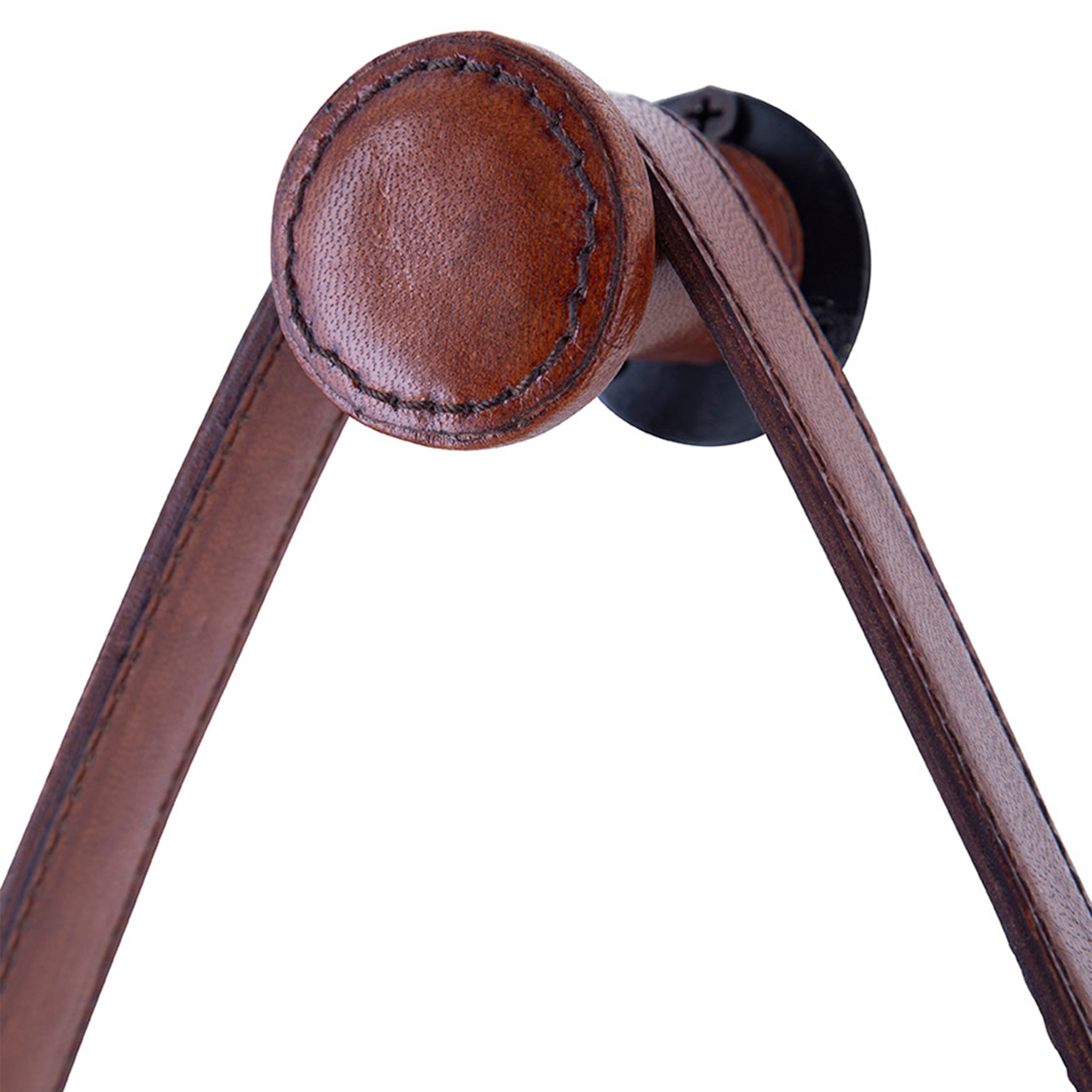 Valdora Leather Hanging Mirror Set