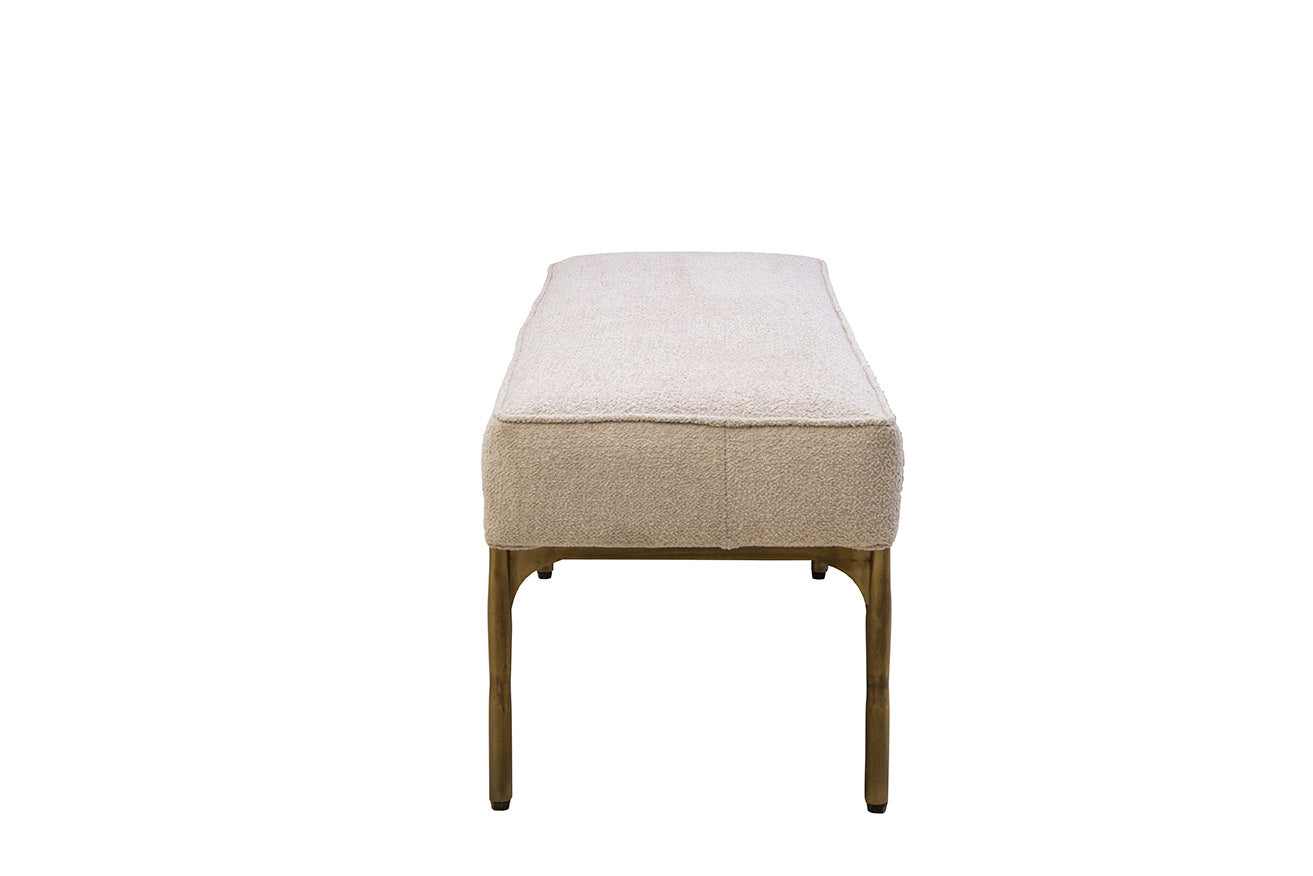 Griffin Boucle Upholstered Bench