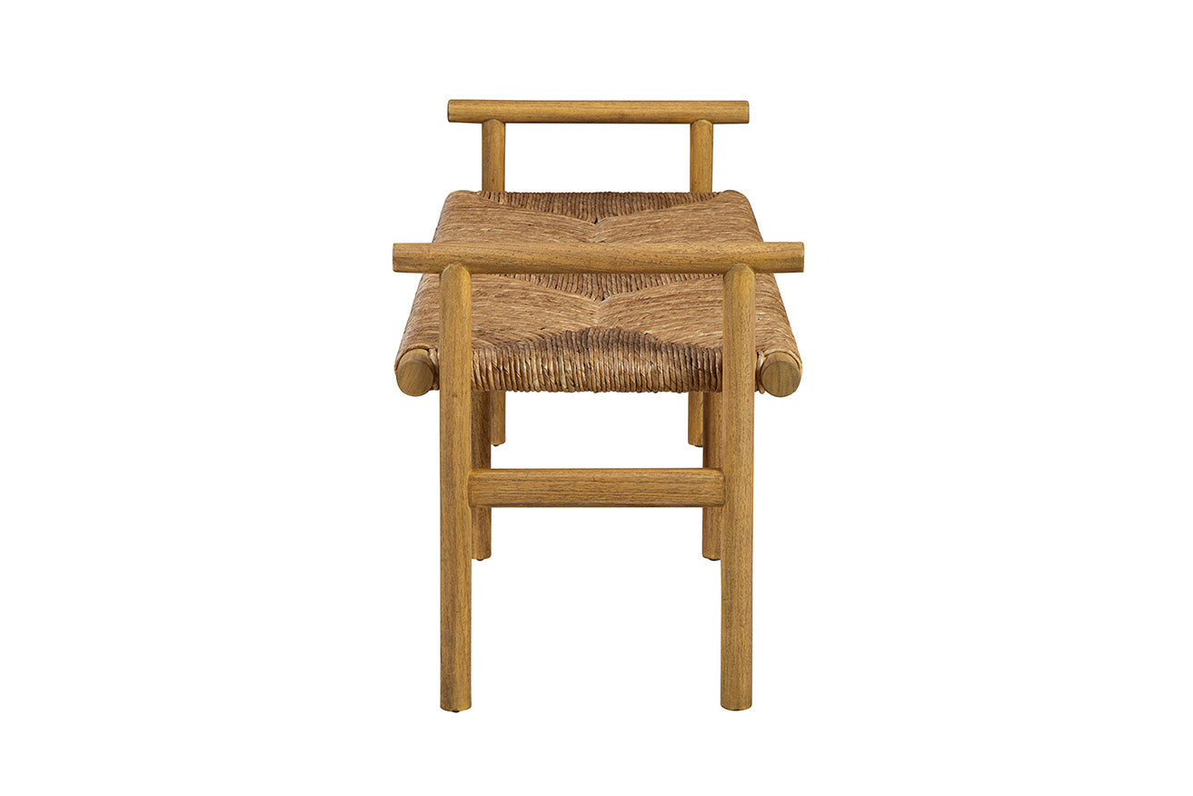 Glencairn Woven Seat Bench