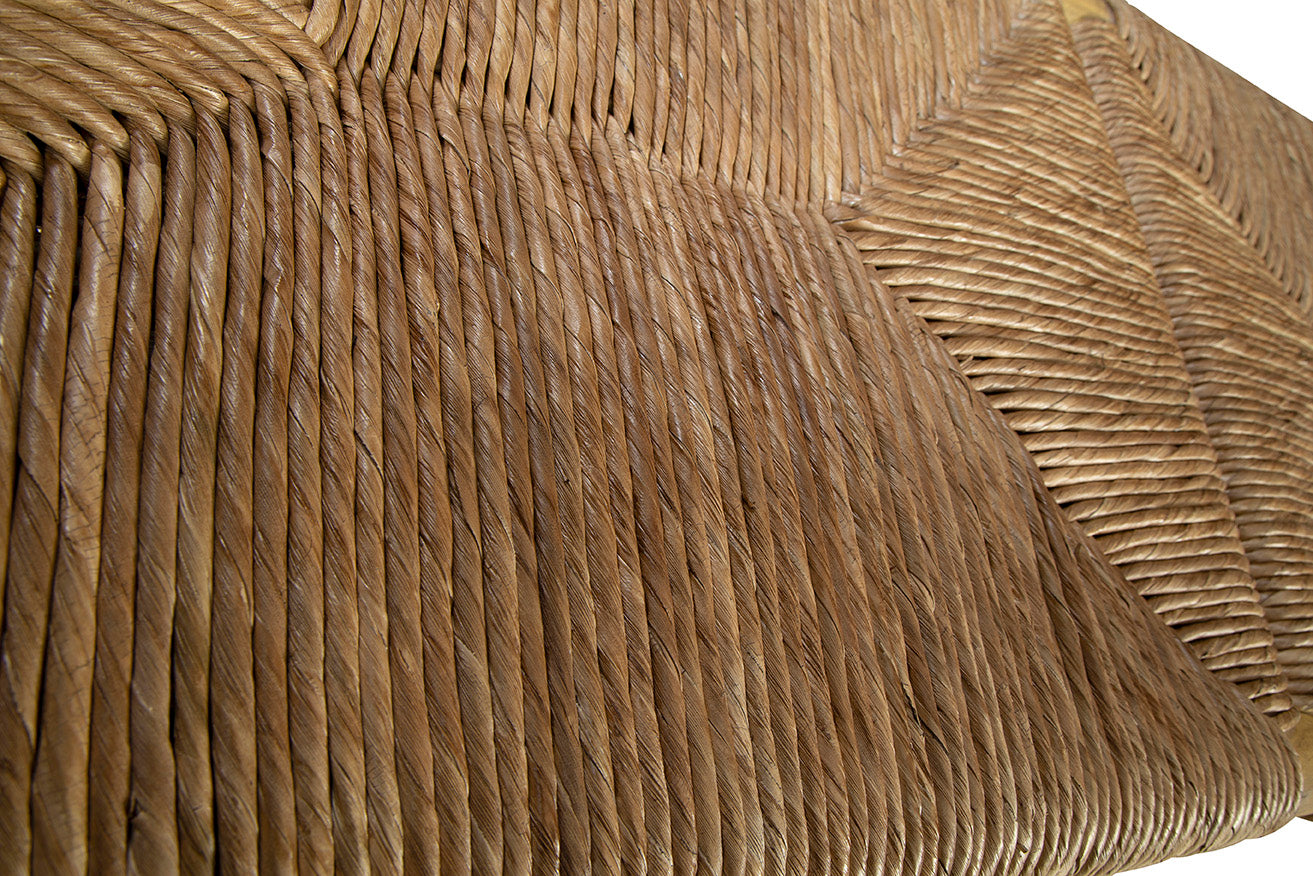 Glencairn Woven Seat Bench