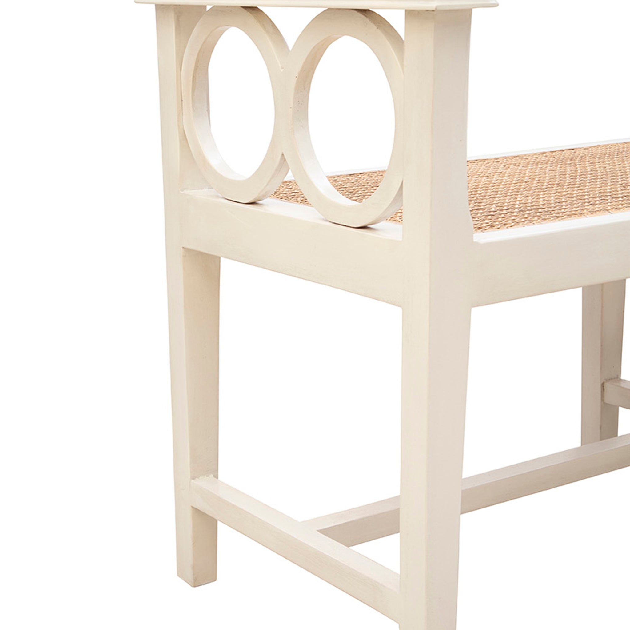 Canterbury Rattan Seat Bench