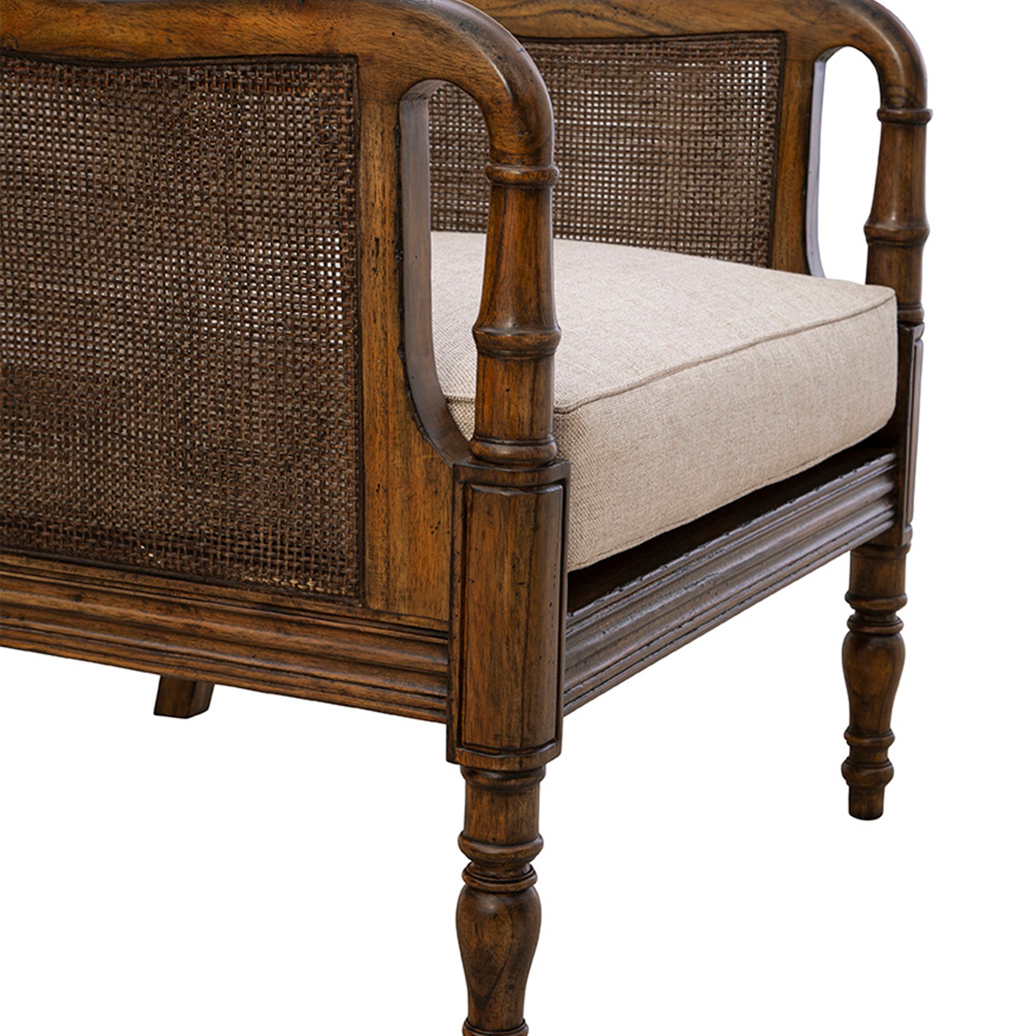 Caravelle Cane Arm Chair