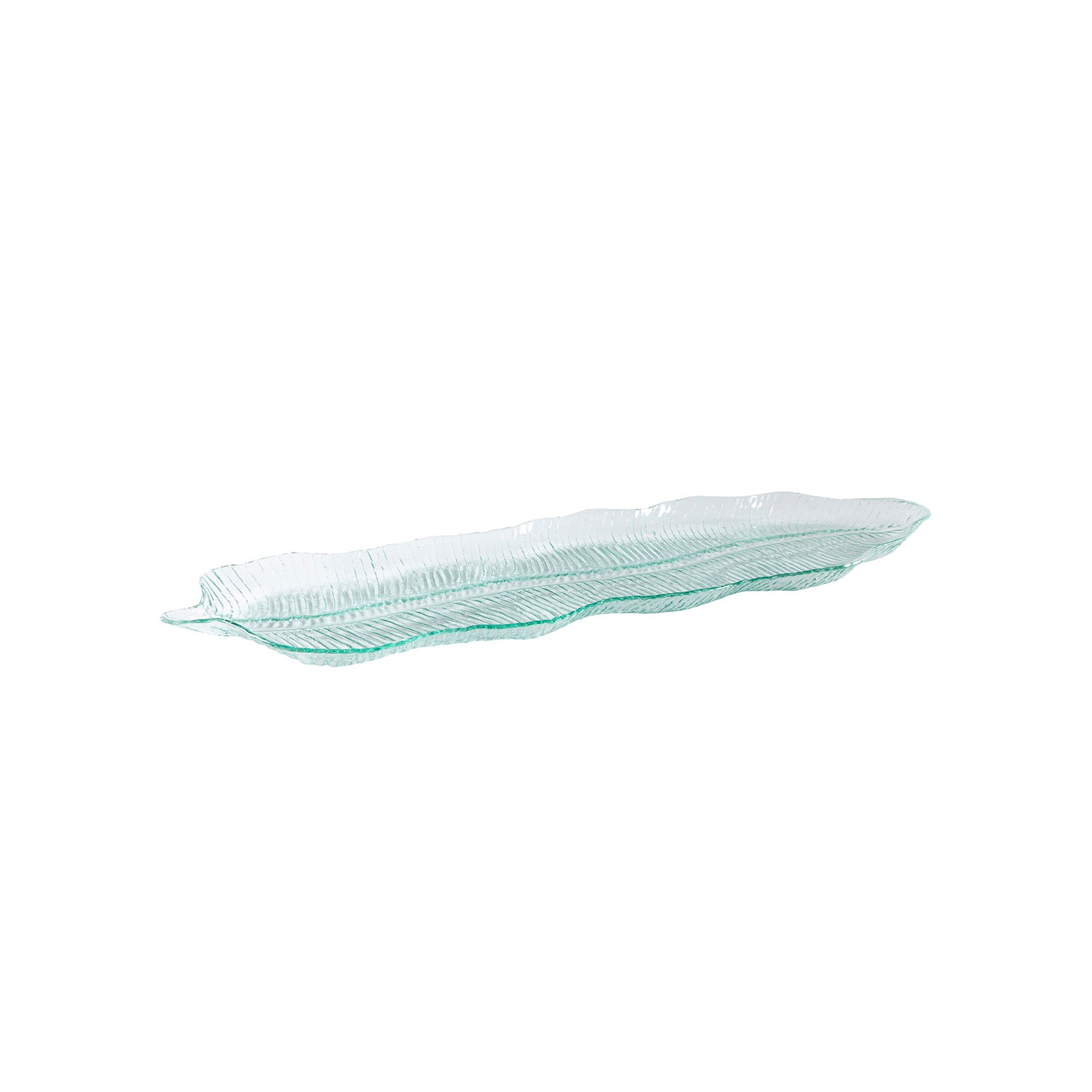 Alondra Glass Leaf Platter