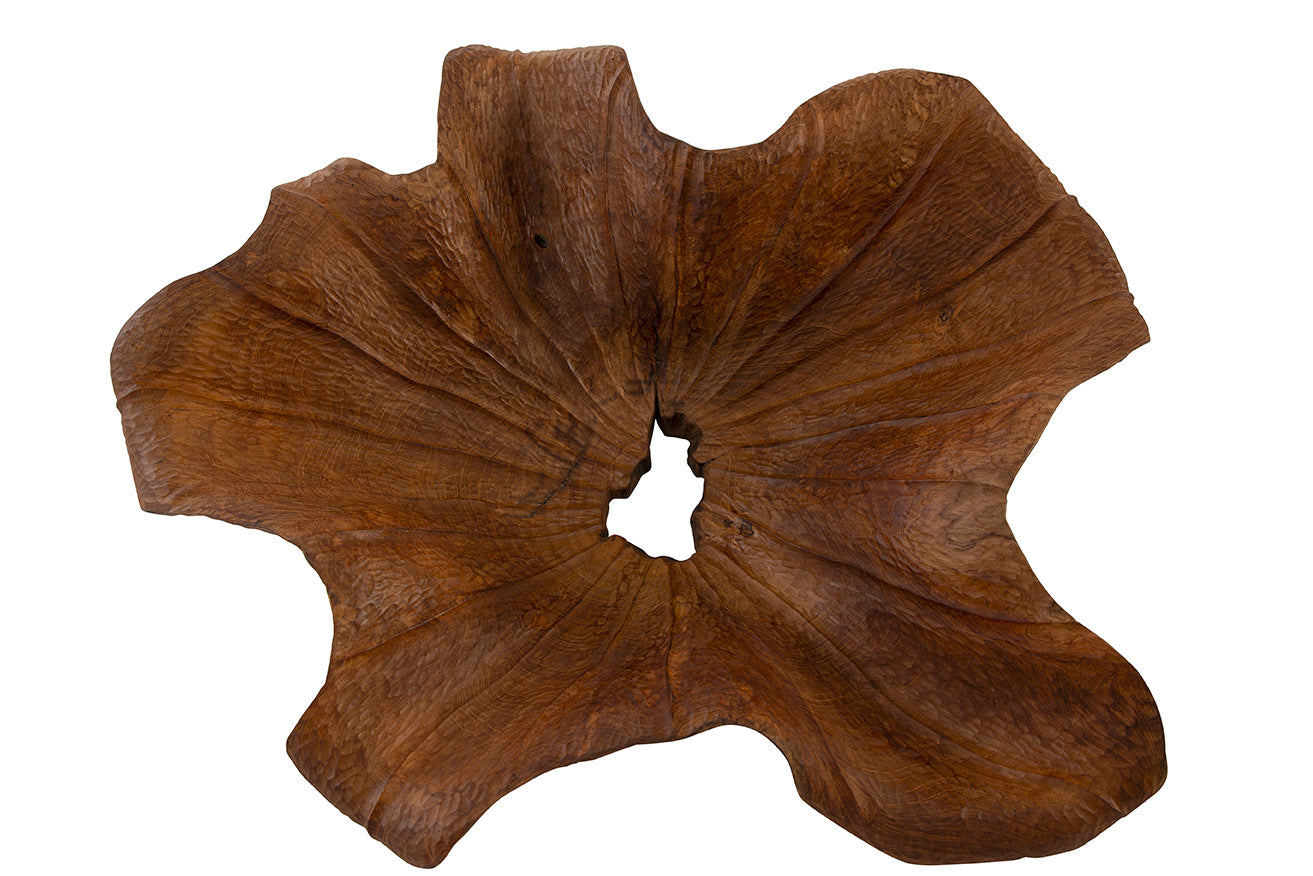 Marisol Carved Wood Bowl